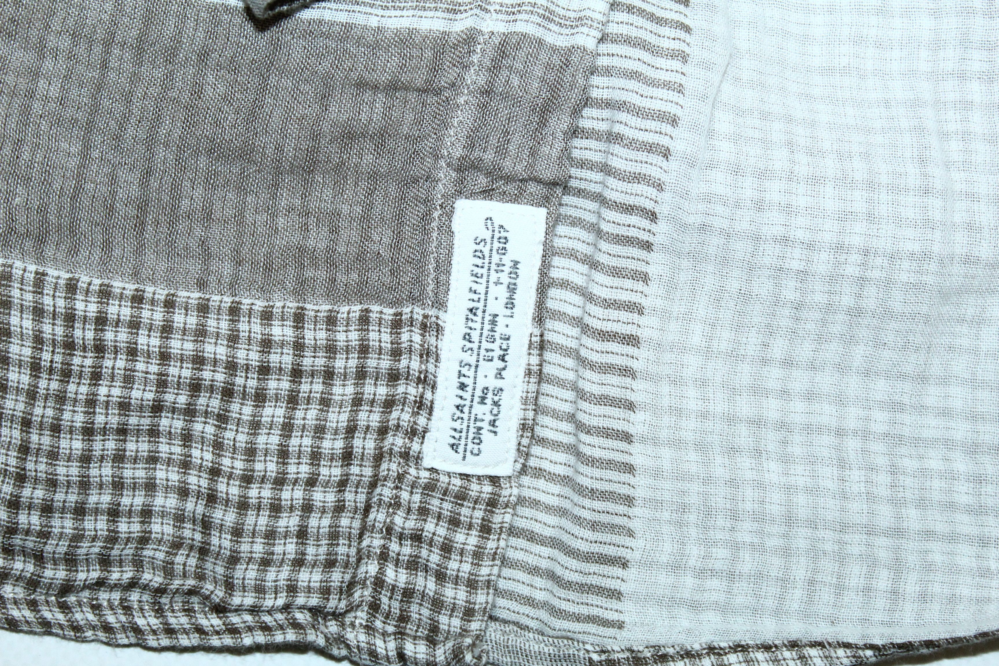 Allsaints x Shuttle Notes Japan Made Stuyvesant L/S Shirt