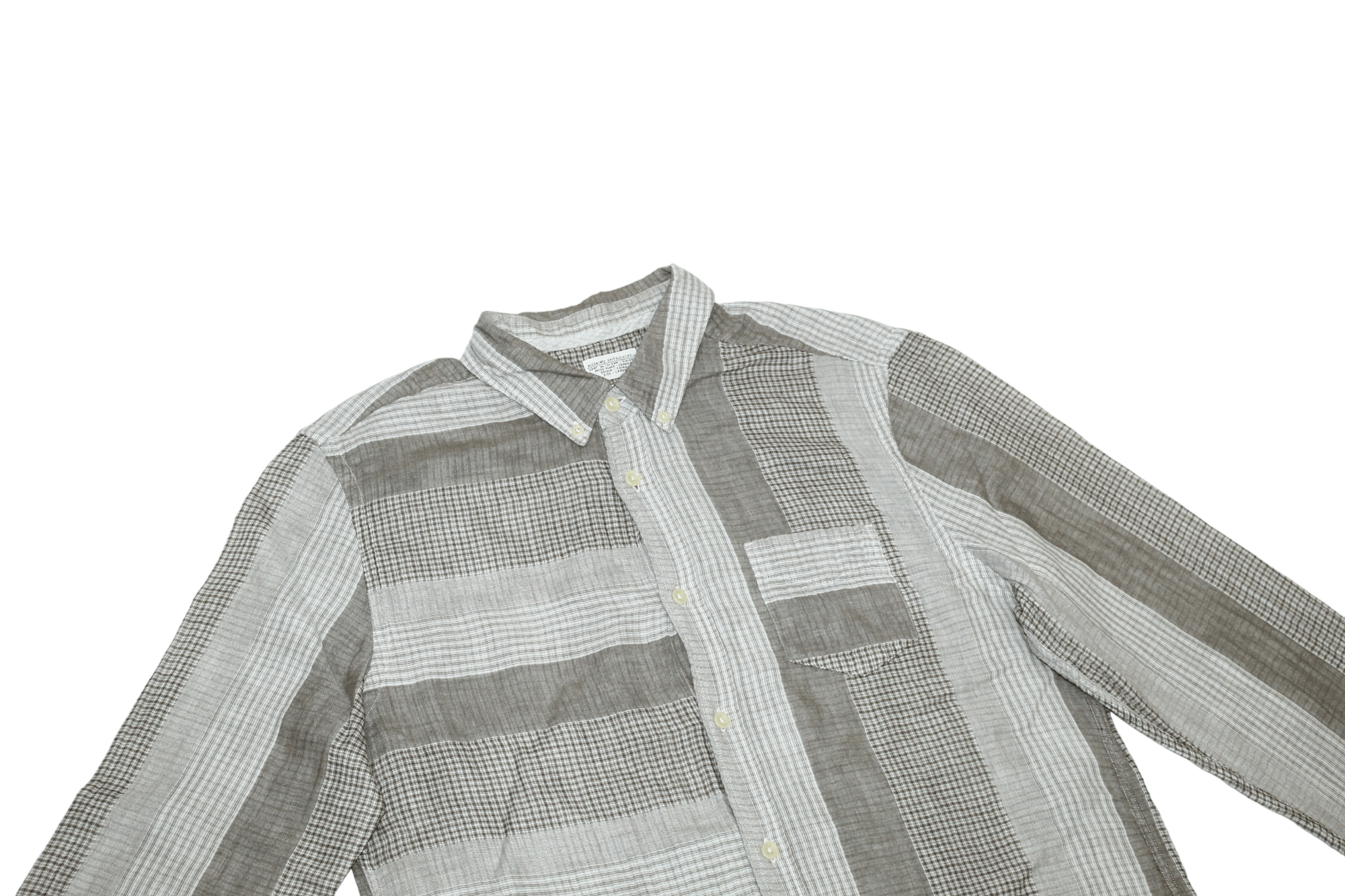 Allsaints x Shuttle Notes Japan Made Stuyvesant L/S Shirt