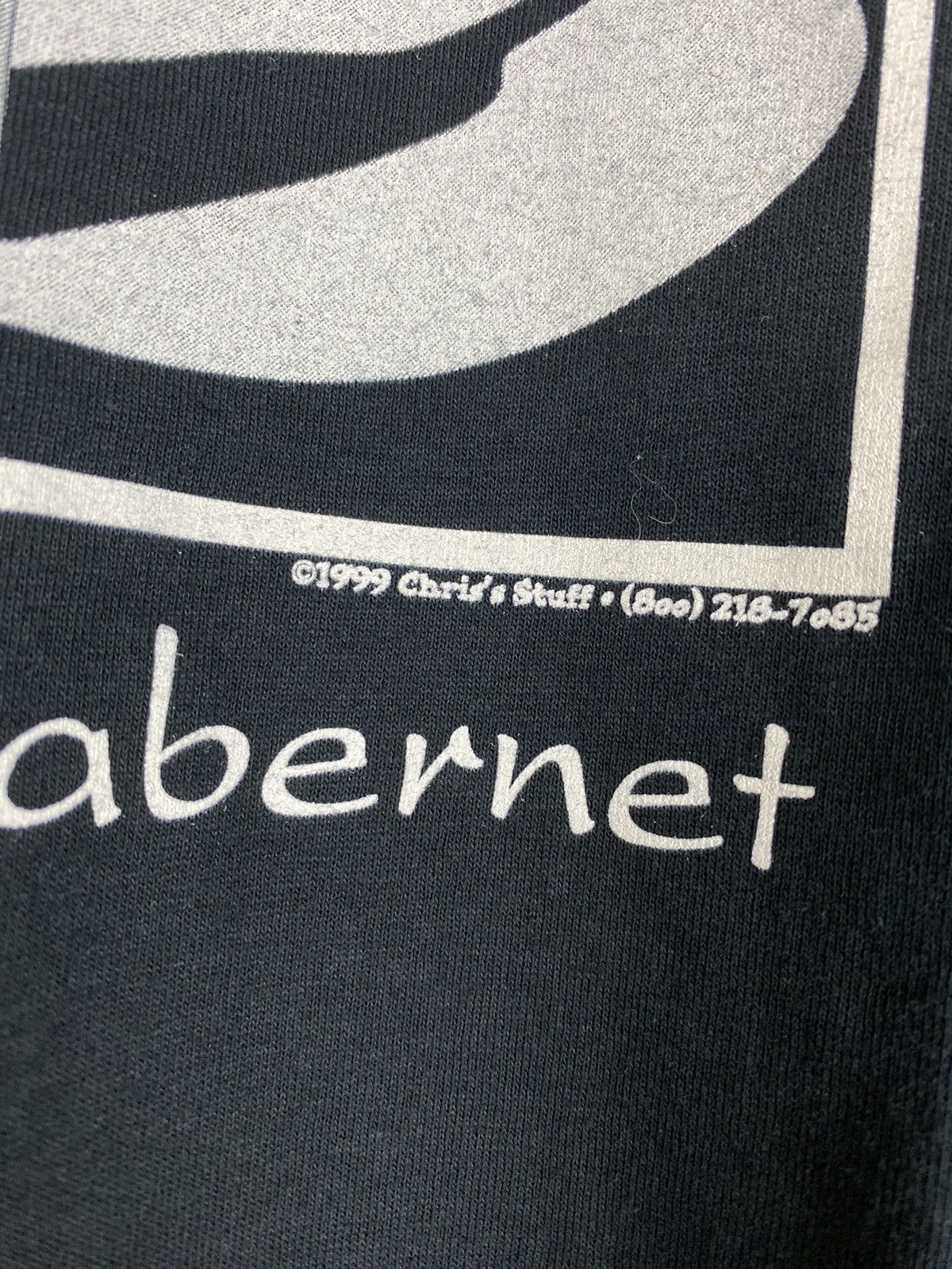 Japanese Brand × Vintage Vintage 1999 Life is a Cabernet T Shirt Tee Chris’s Stuff Size US M / EU 48-50 / 2 - 2 Thumbnail