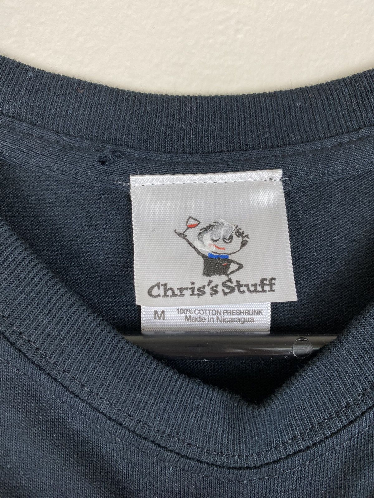 Japanese Brand × Vintage Vintage 1999 Life is a Cabernet T Shirt Tee Chris’s Stuff Size US M / EU 48-50 / 2 - 3 Thumbnail