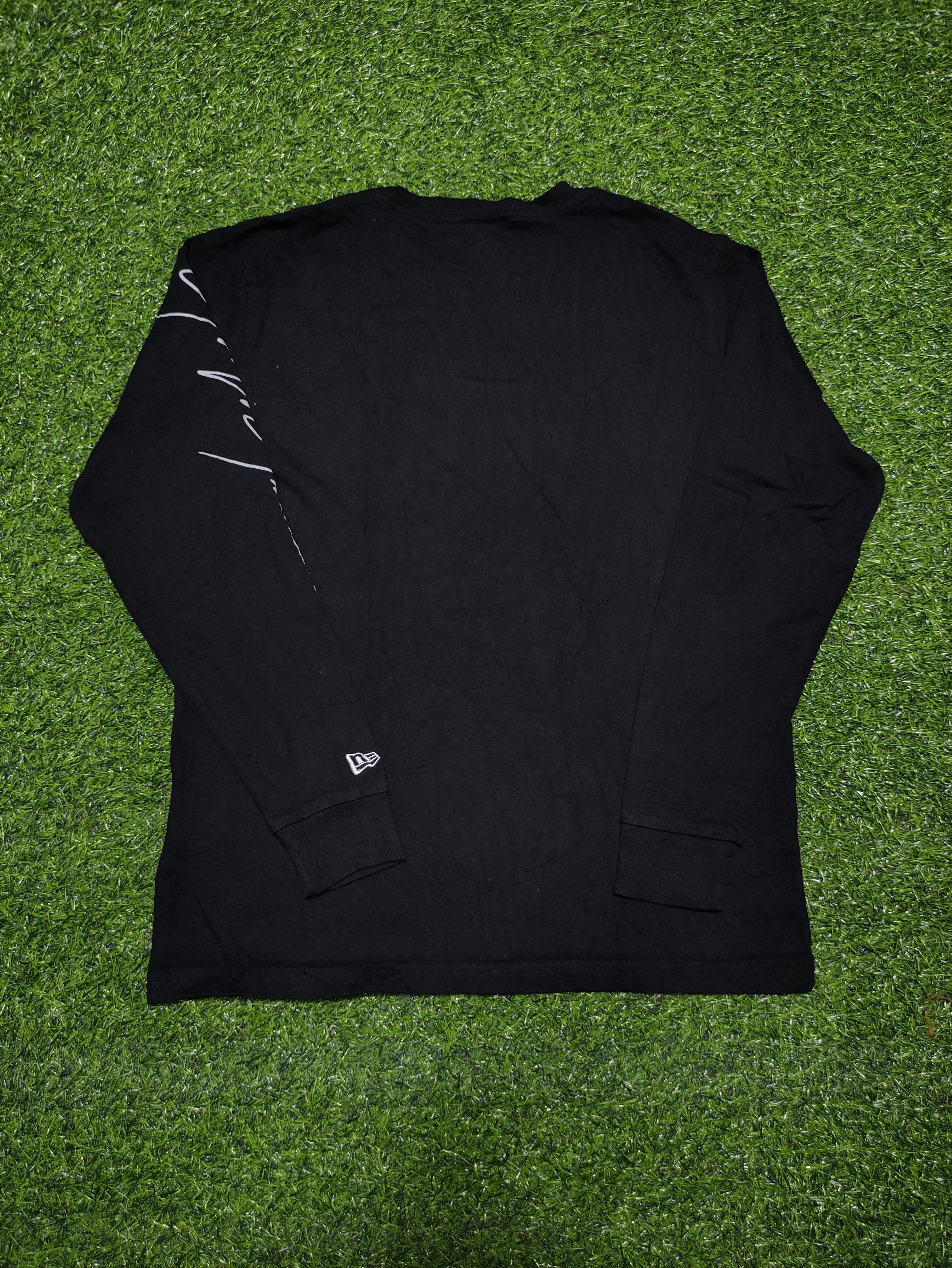 image of Yohji Yamamoto Pour Homme X New Era Longsleeve Shirt in Black, Men's (Size Medium)