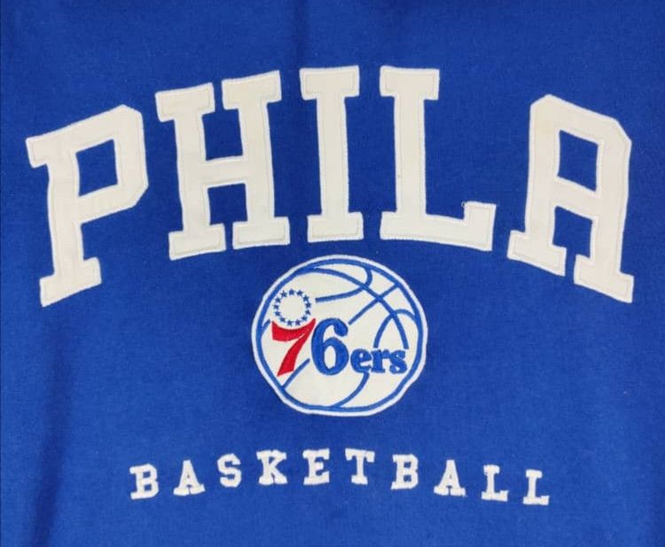 NBA NBA Phila Basketball Embroidery Logo Hoodie Size US M / EU 48-50 / 2 - 3 Thumbnail