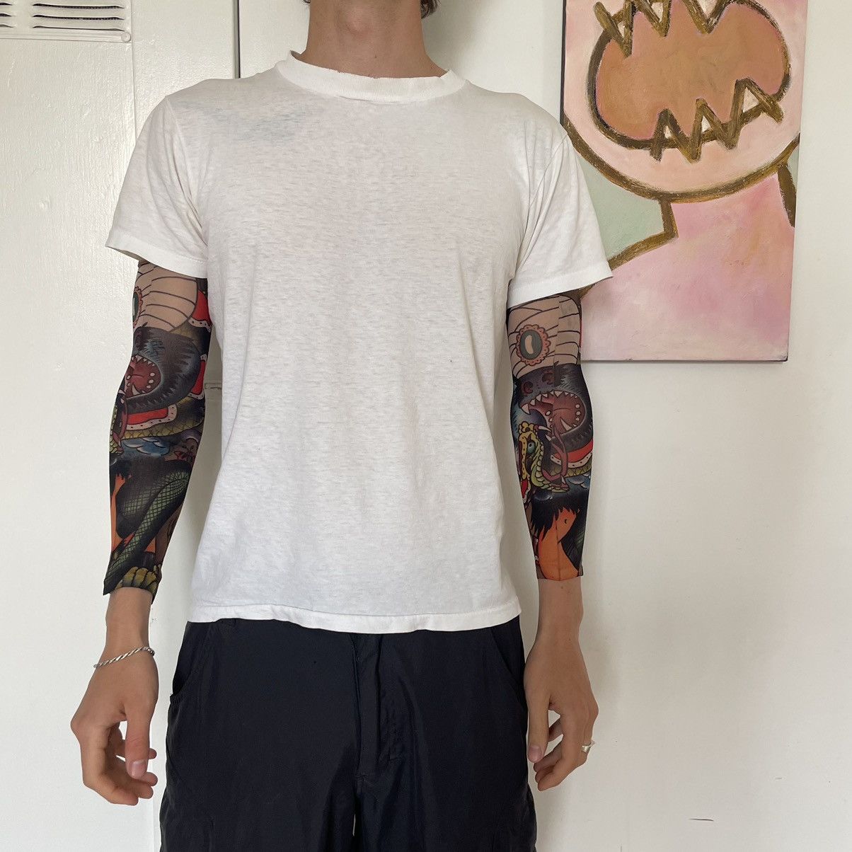 Other Vintage Y2K Mesh Tattoo Sleeve Size ONE SIZE - 1 Thumbnail