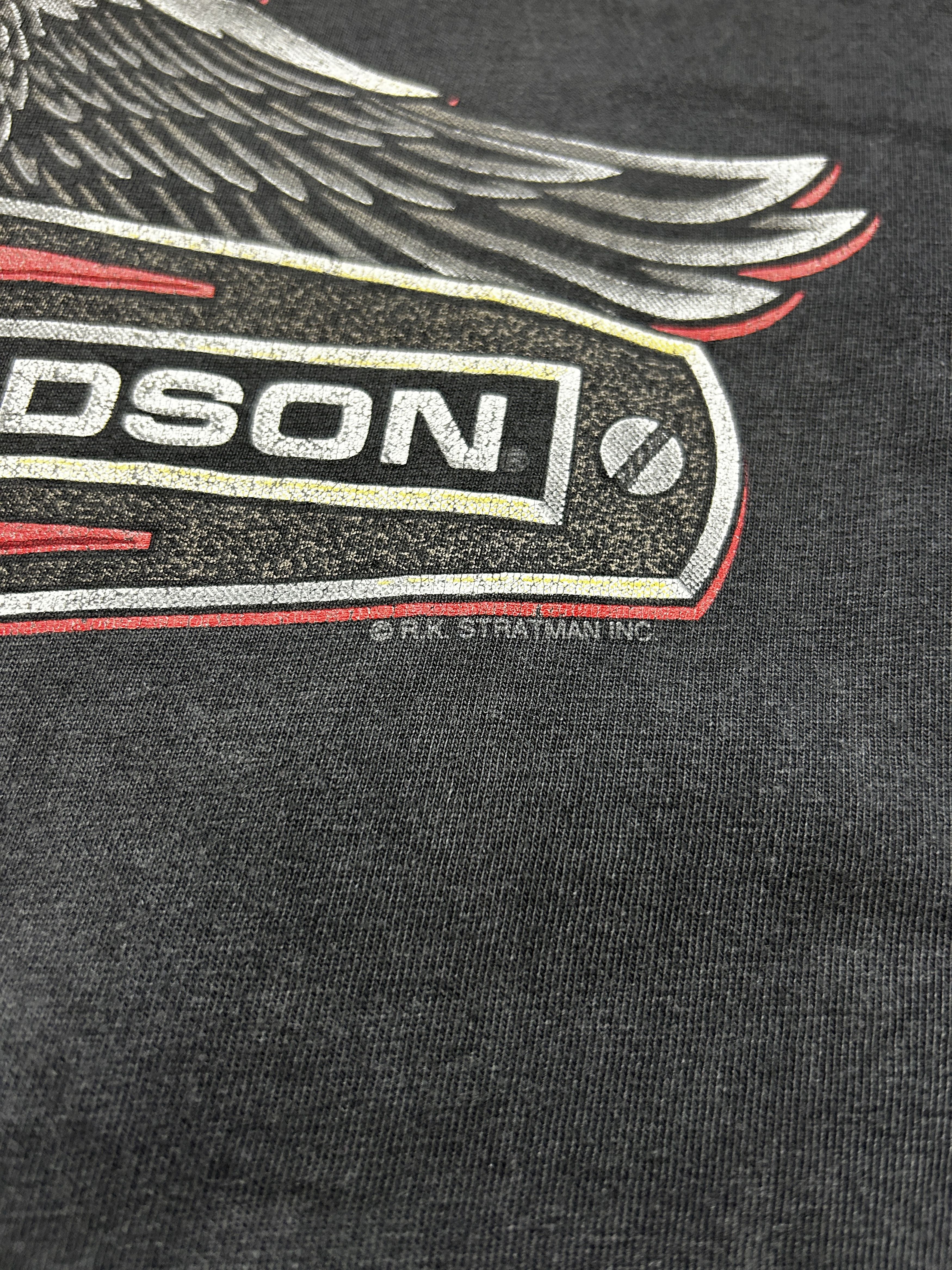 Vintage Vintage Harley Davidson Seaford 90's T-shirt Size US L / EU 52-54 / 3 - 5 Thumbnail