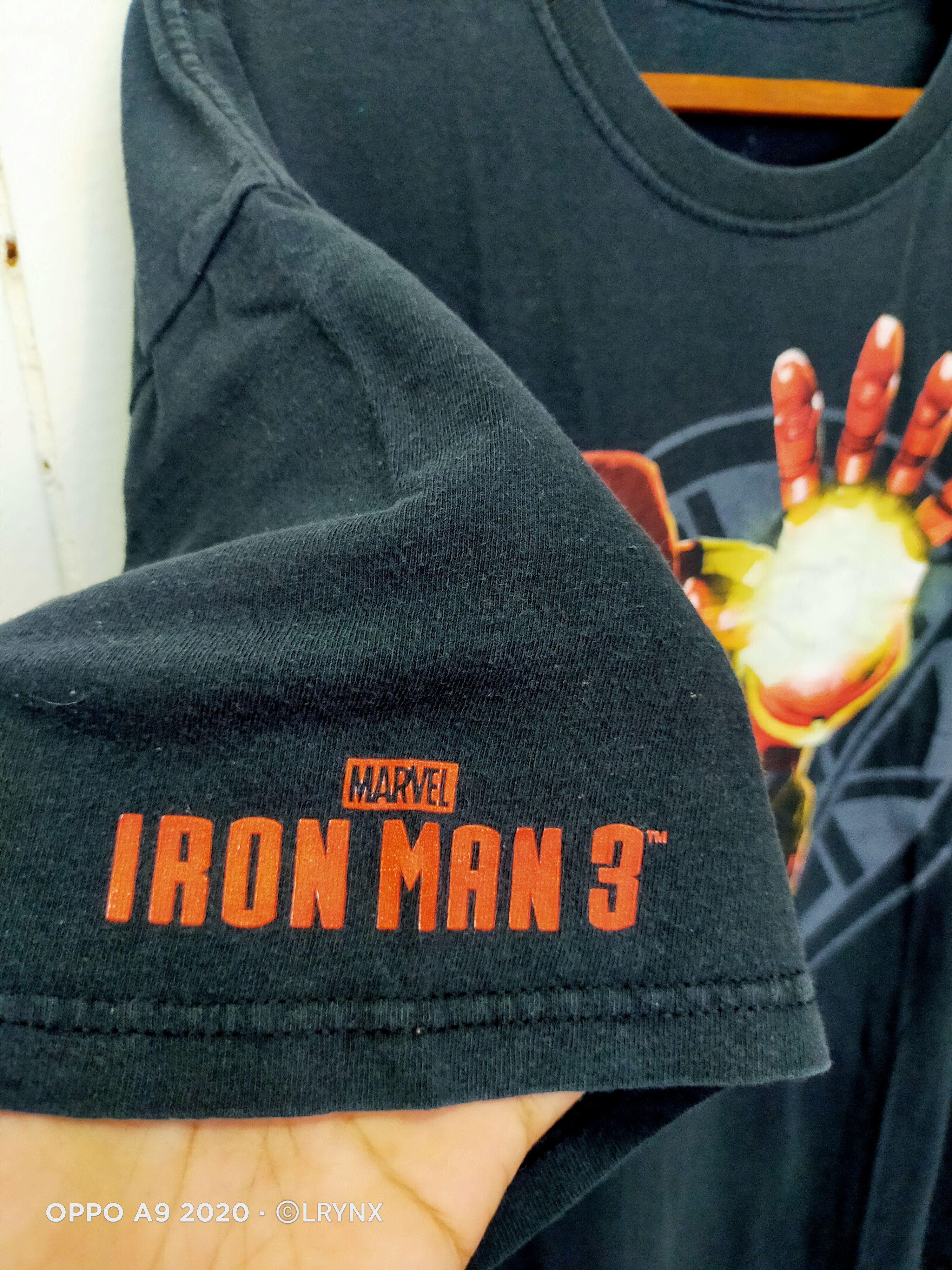 Marvel Comics IRON MAN 3 MOVIE T-SHIRT Size US XL / EU 56 / 4 - 5 Thumbnail