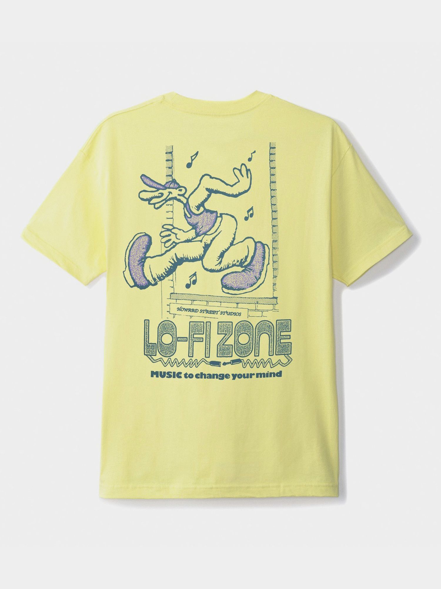 Butter Goods Lo-Fi Studio Tee - Banana / Yellow Size US M / EU 48-50 / 2 - 1 Thumbnail