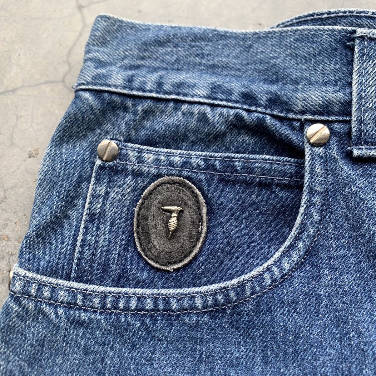 Trussardi × Vintage Trussardi Italy Jeans Size 31x35 Size US 31 - 7 Thumbnail