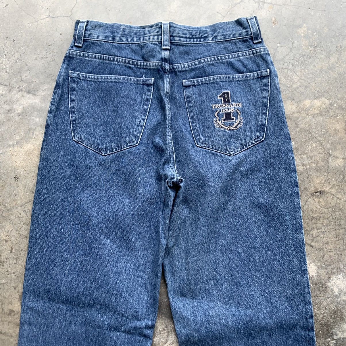 Trussardi × Vintage Trussardi Italy Jeans Size 31x35 Size US 31 - 6 Thumbnail