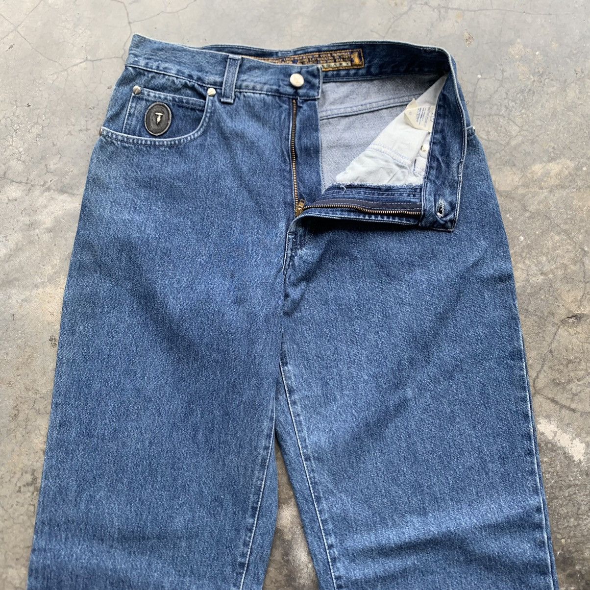 Trussardi × Vintage Trussardi Italy Jeans Size 31x35 Size US 31 - 5 Thumbnail