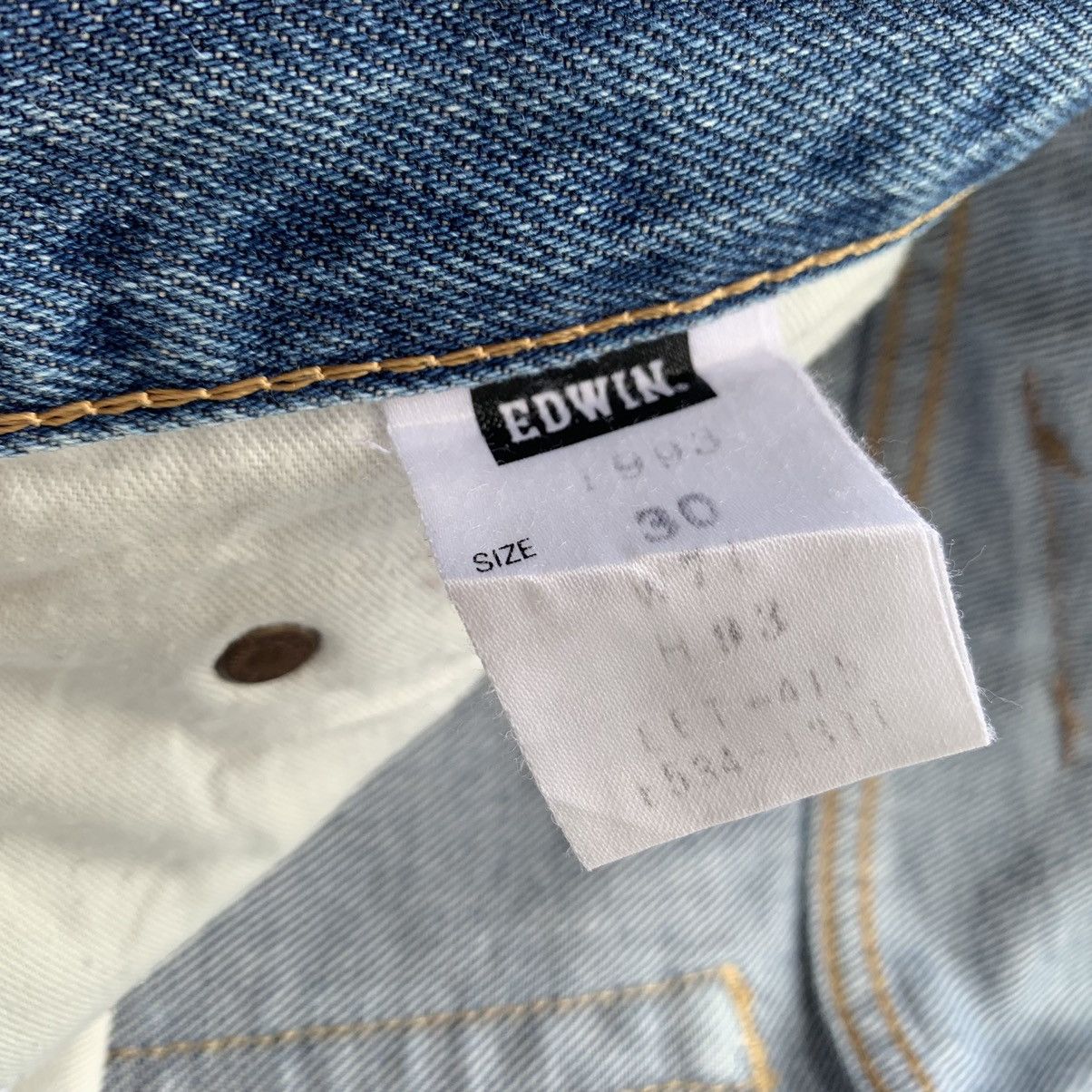 Edwin Vintage Edwin Japan Denim Jeans Size US 28 / EU 44 - 9 Thumbnail