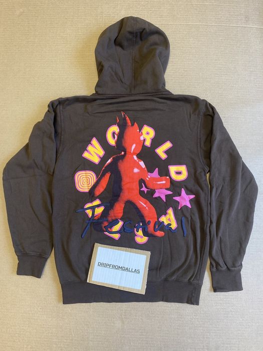 Travis Scott Travis Scott x FLAME GUY HOODIE (extra large) | Grailed