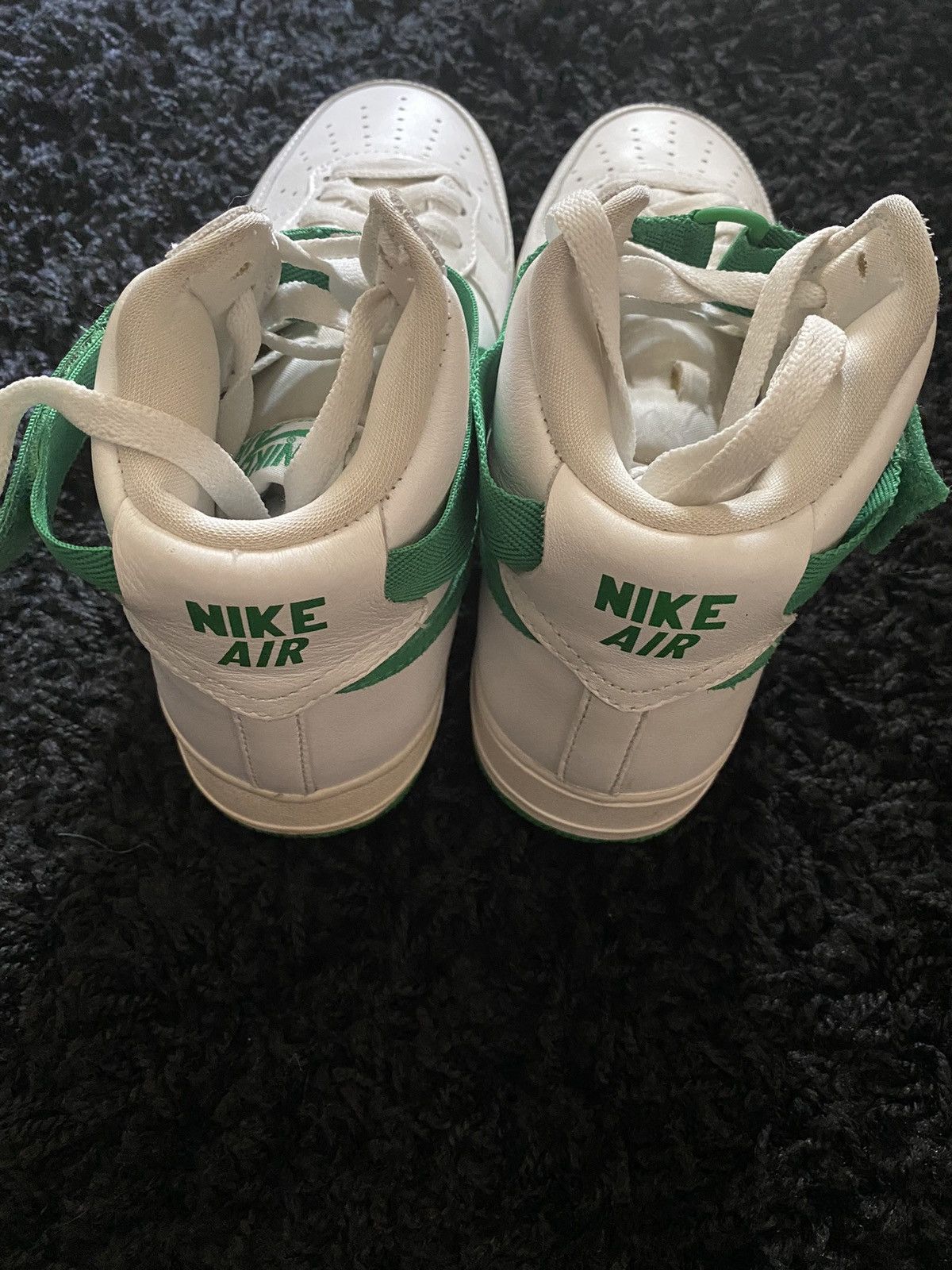 Nike Nike Air Force 1 High QS Lucky Green Rare sz10 Size US 10 / EU 43 - 4 Thumbnail