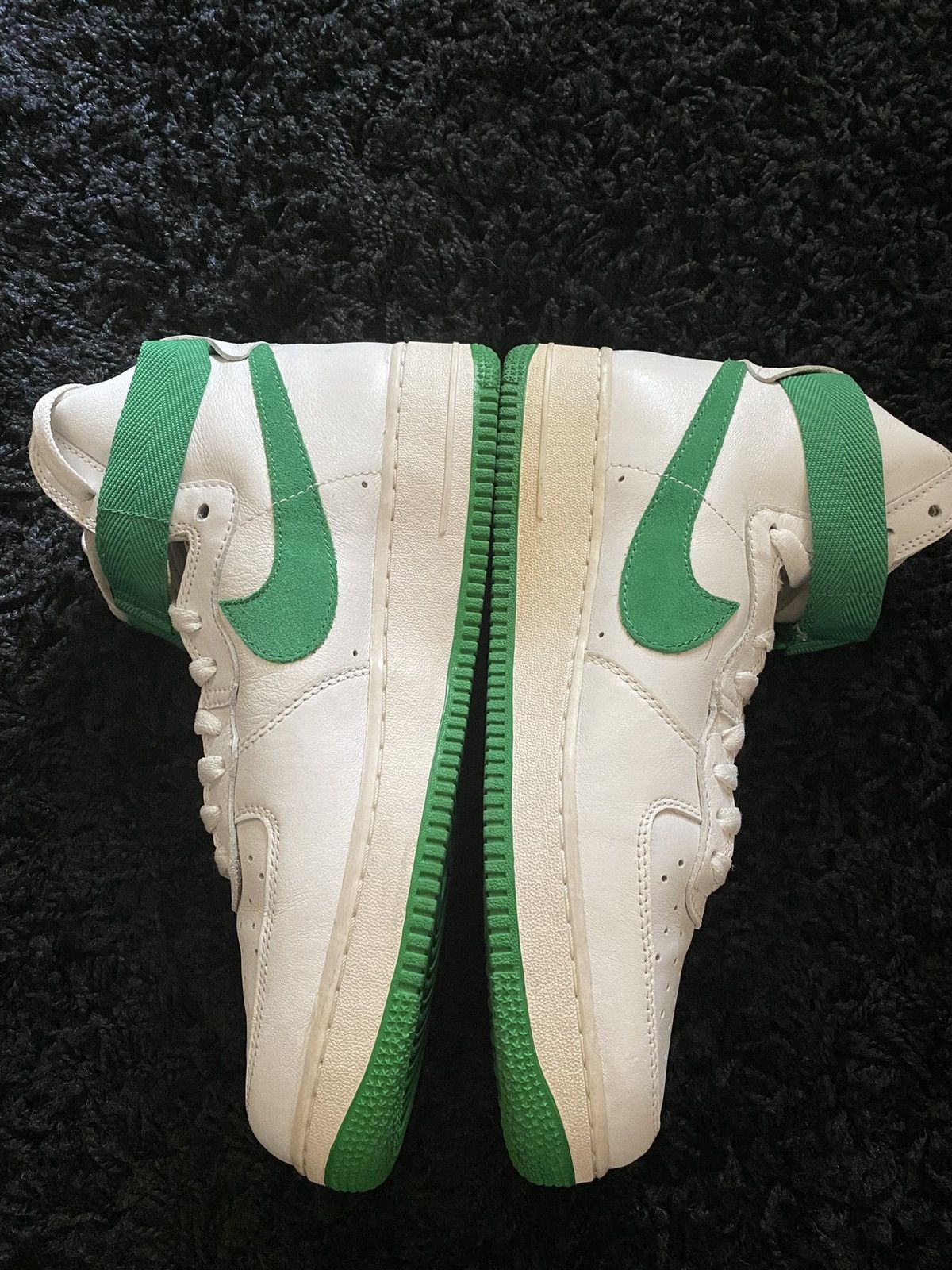 Nike Nike Air Force 1 High QS Lucky Green Rare sz10 Size US 10 / EU 43 - 6 Thumbnail