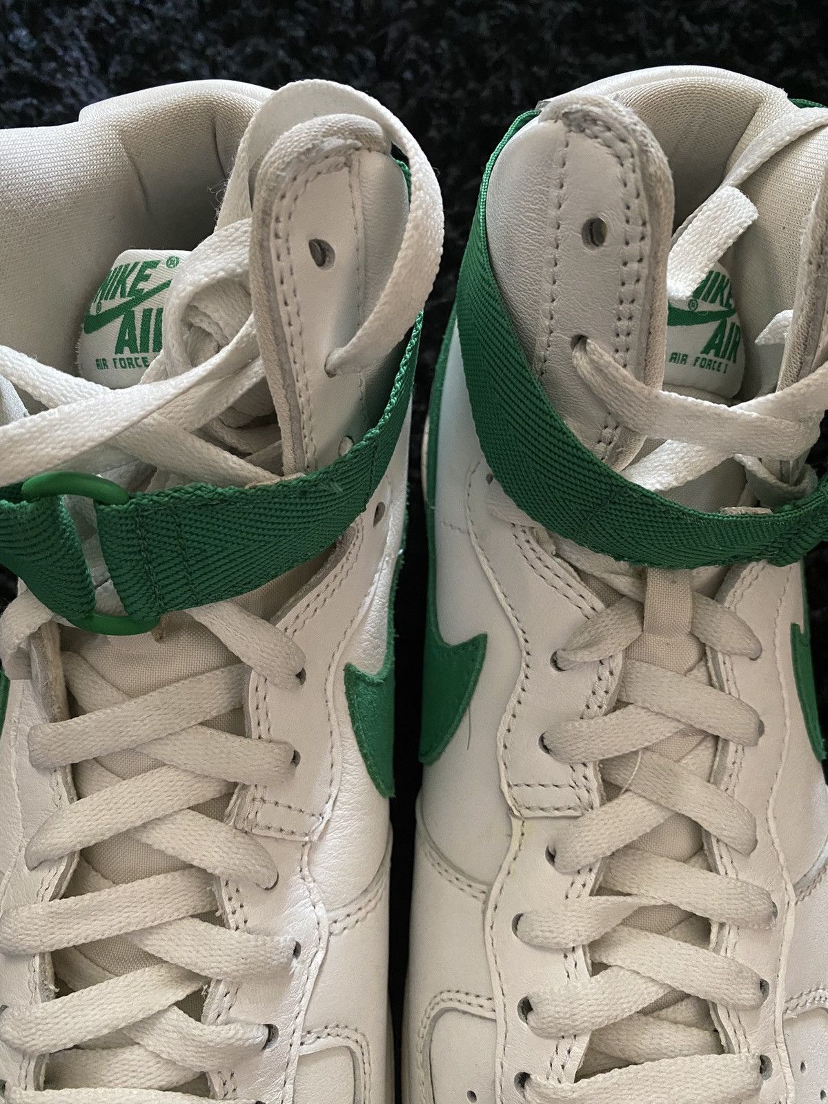Nike Nike Air Force 1 High QS Lucky Green Rare sz10 Size US 10 / EU 43 - 5 Thumbnail