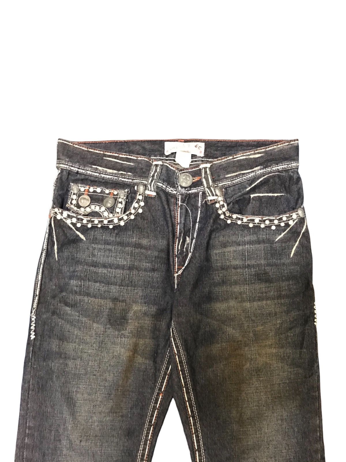 Beauty Beast Laguna Beach Japan Style Chrome Heart Yohji Yamamoto Underco Size US 32 / EU 48 - 4 Thumbnail