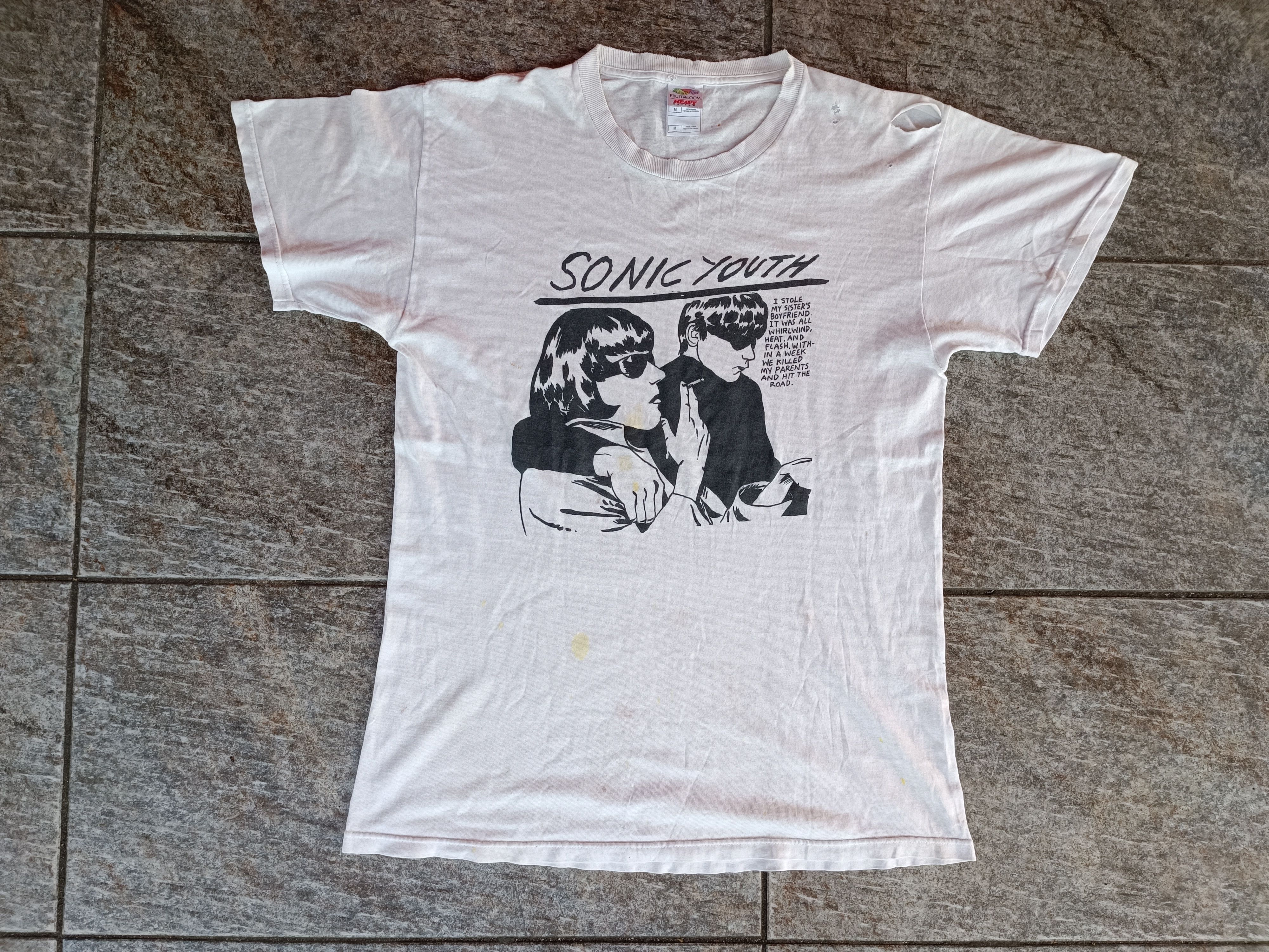 Band Tees vintage t shirt band sonic youth distressed Size US M / EU 48-50 / 2 - 1 Thumbnail