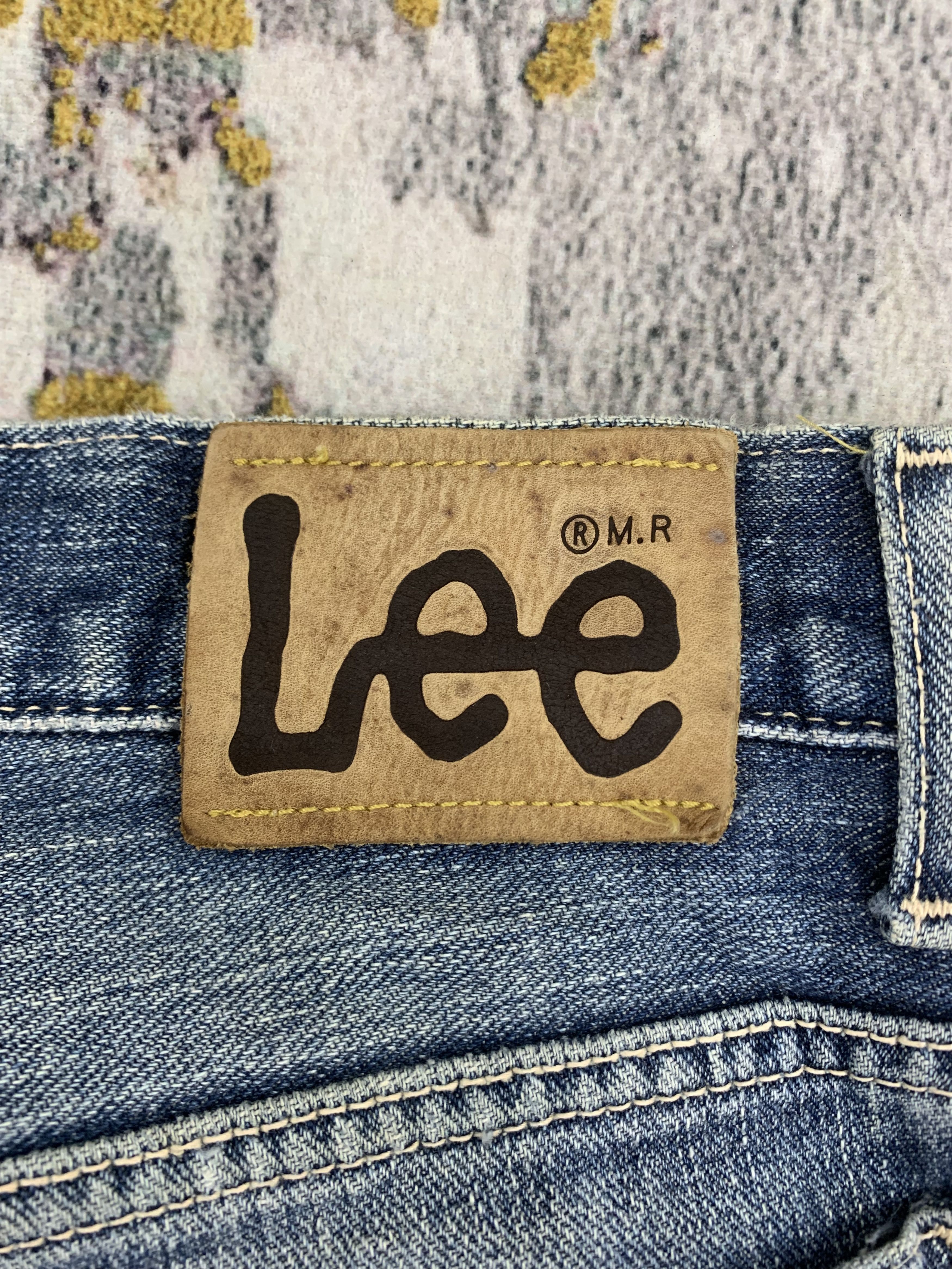 Lee Vintage Lee Riders Denim 30x31.5 Distressed Size US 30 / EU 46 - 8 Thumbnail