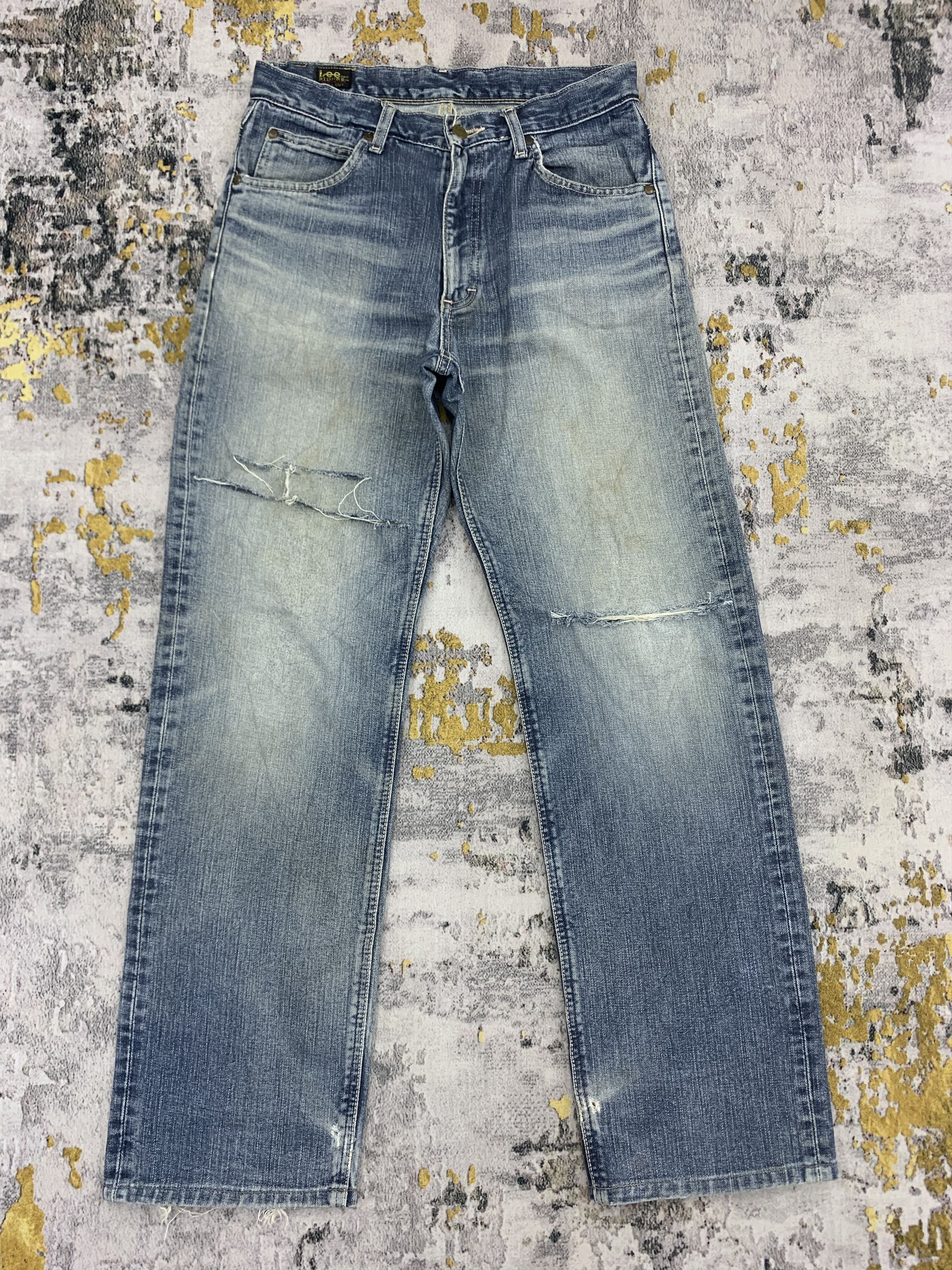 Lee Vintage Lee Riders Denim 30x31.5 Distressed Size US 30 / EU 46 - 1 Thumbnail