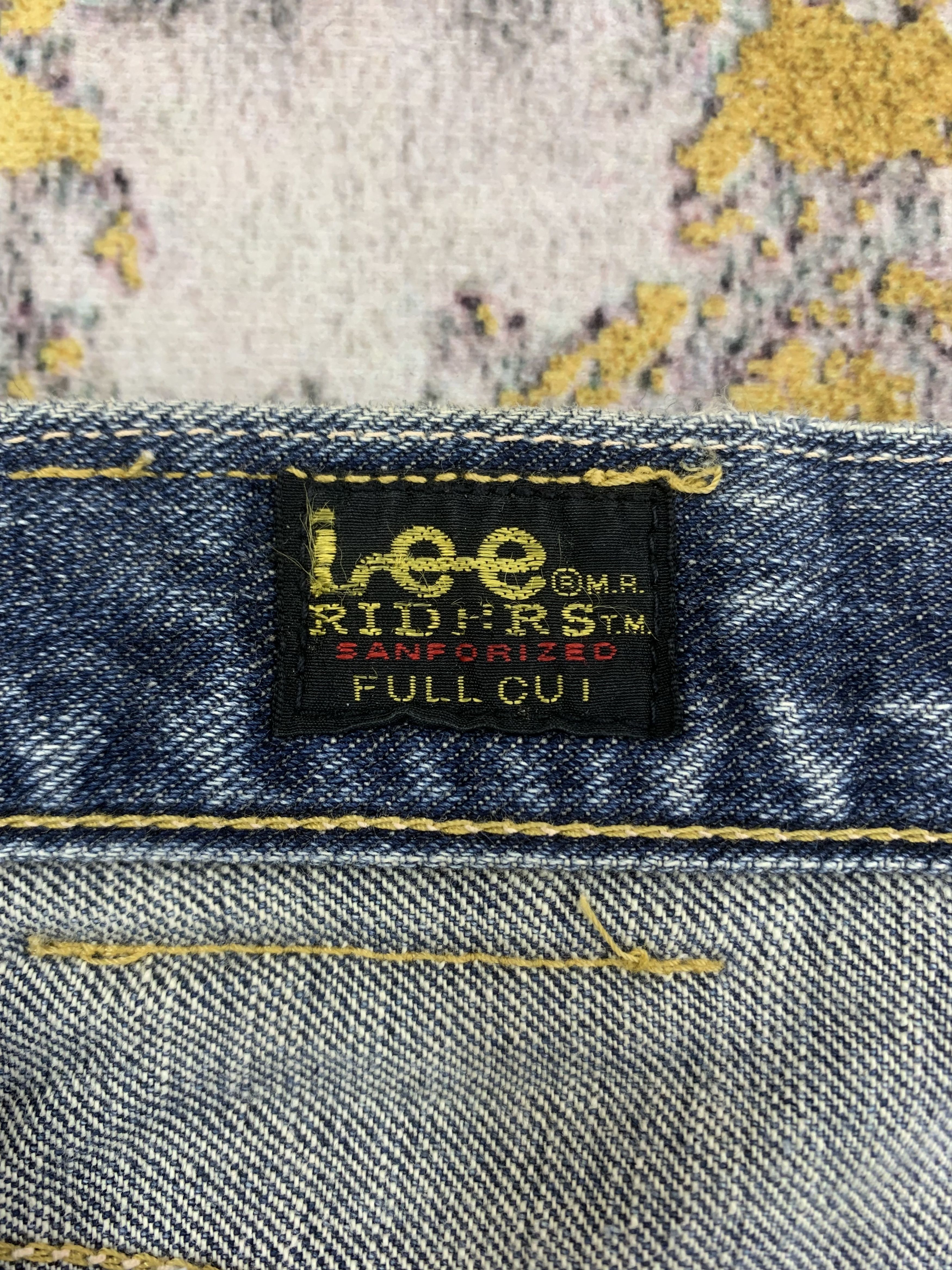 Lee Vintage Lee Riders Denim 30x31.5 Distressed Size US 30 / EU 46 - 4 Thumbnail