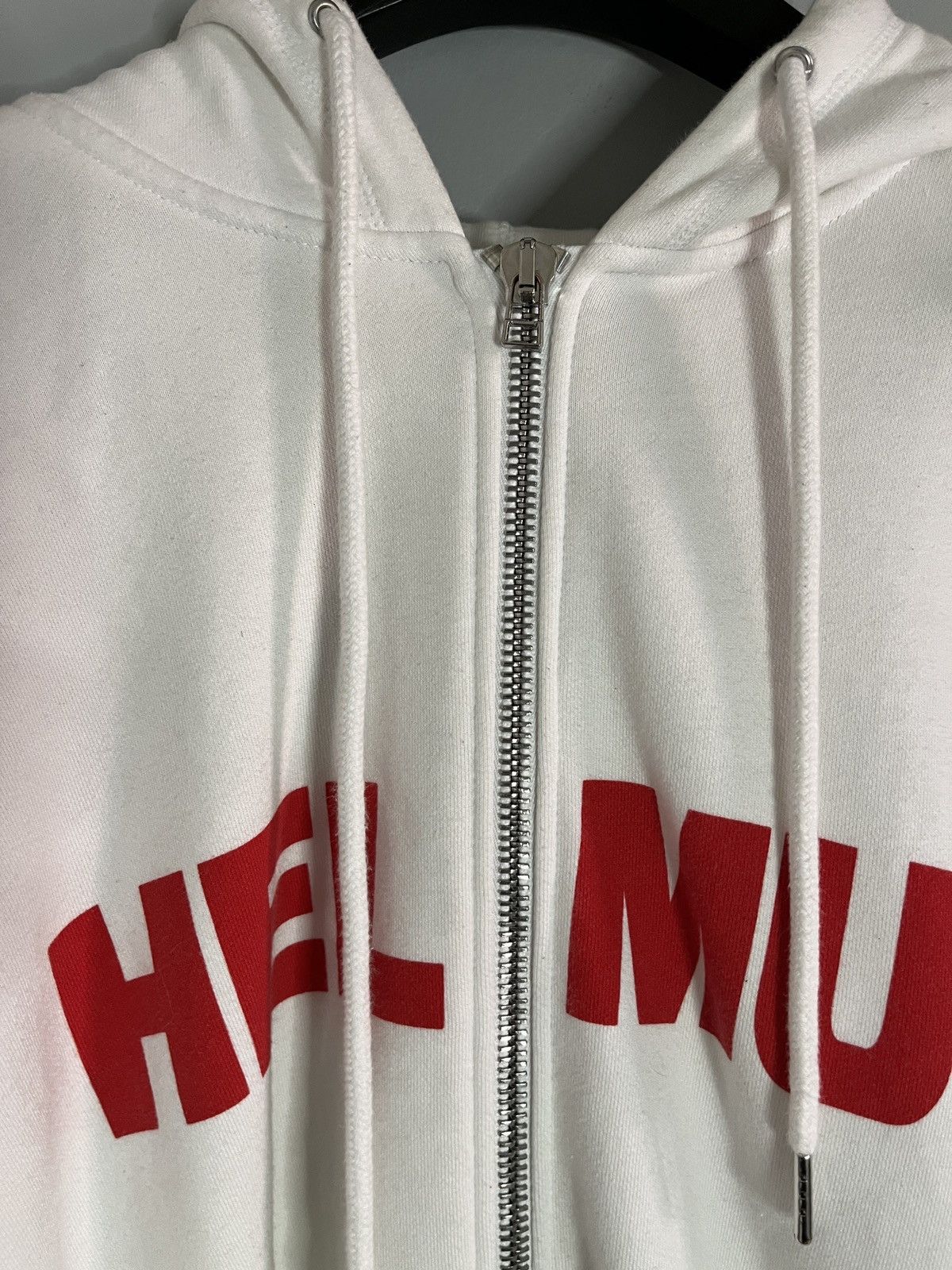 Helmut Lang Helmut Lang Zip Up Hoodie Size US XL / EU 56 / 4 - 2 Thumbnail