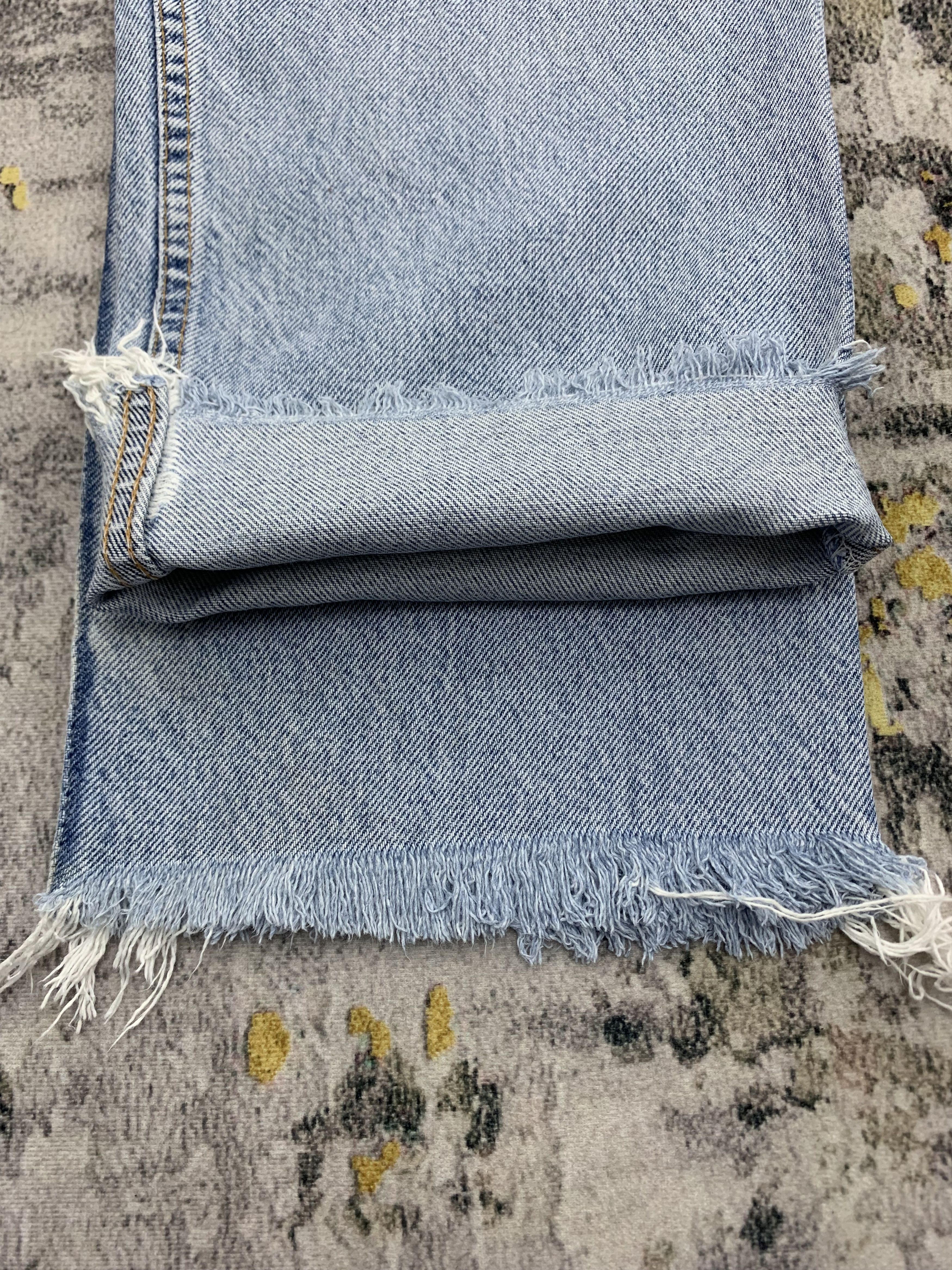 Levi's Vintage Levi's 562 Oren Tab Denim 26x25.5 Distressed Faded Size 26" / US 2 / IT 38 - 11 Thumbnail