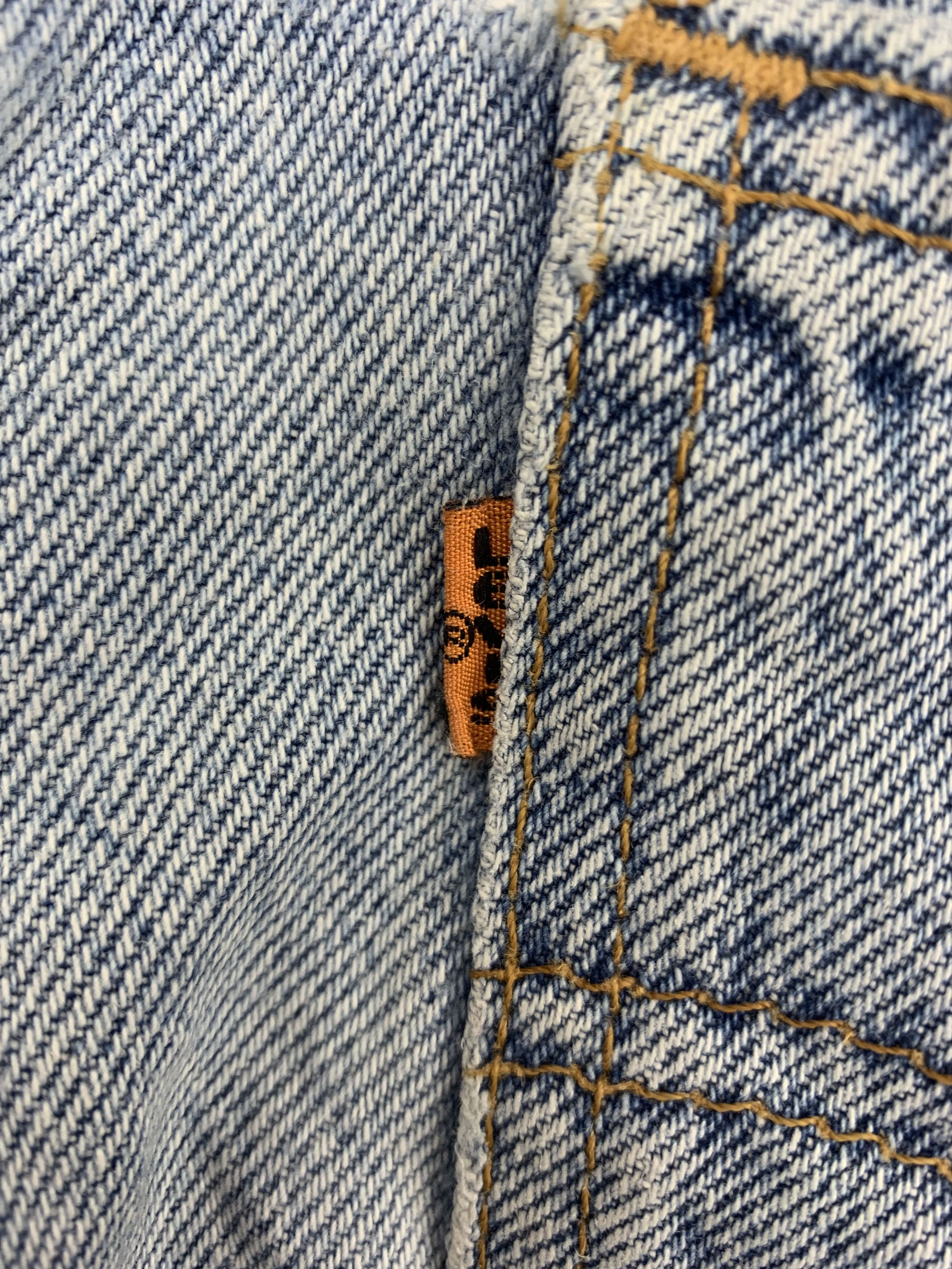 Levi's Vintage Levi's 562 Oren Tab Denim 26x25.5 Distressed Faded Size 26" / US 2 / IT 38 - 10 Thumbnail