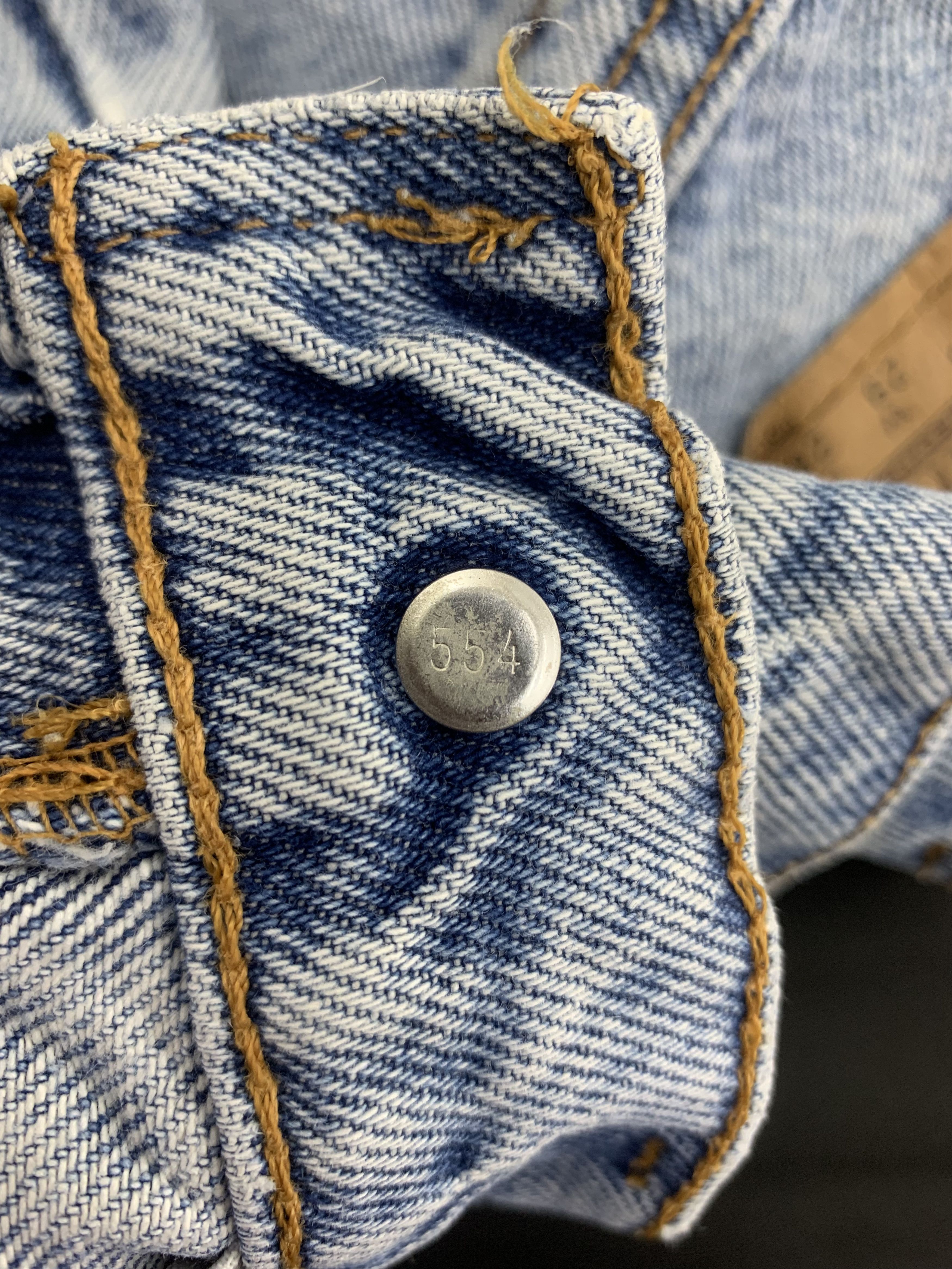 Levi's Vintage Levi's 562 Oren Tab Denim 26x25.5 Distressed Faded Size 26" / US 2 / IT 38 - 5 Thumbnail
