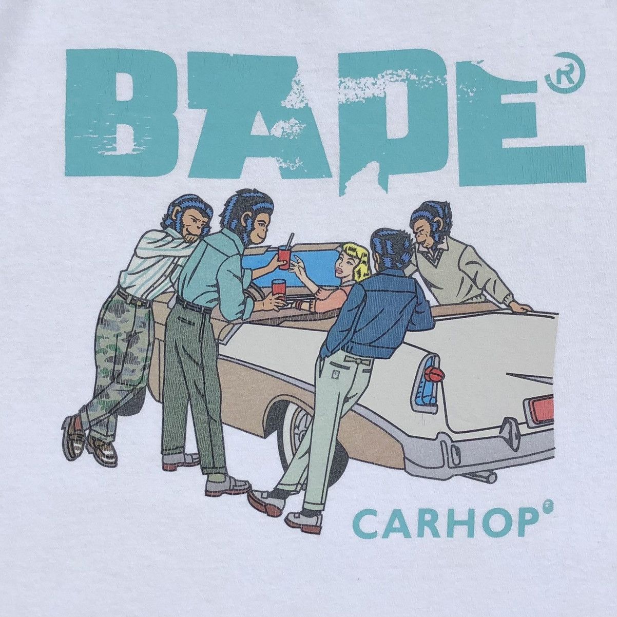 Bape Bape Carhop Tee Size US L / EU 52-54 / 3 - 4 Thumbnail