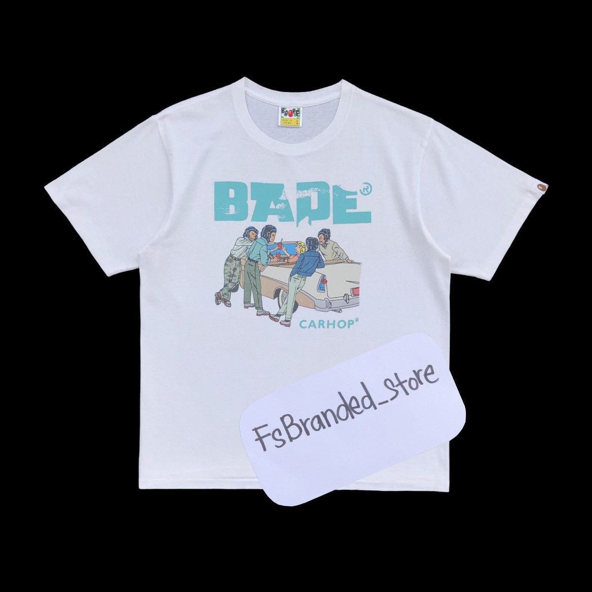 Bape Bape Carhop Tee Size US L / EU 52-54 / 3 - 2 Thumbnail