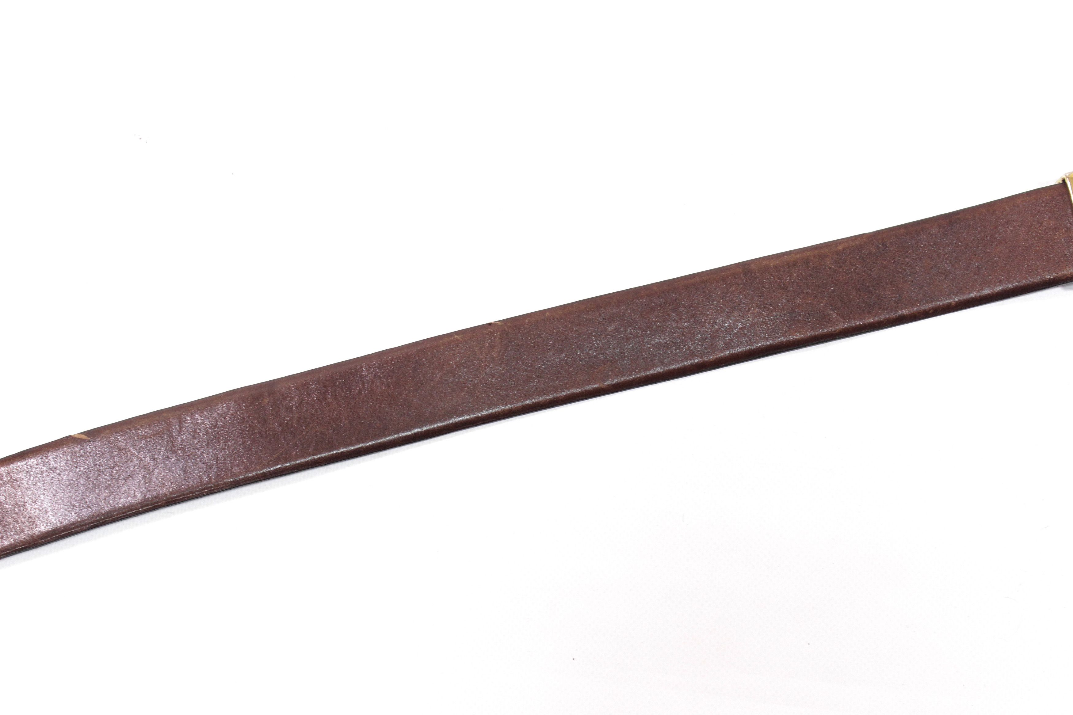 Versace 90S Leather Belt Vintage Size ONE SIZE - 5 Thumbnail
