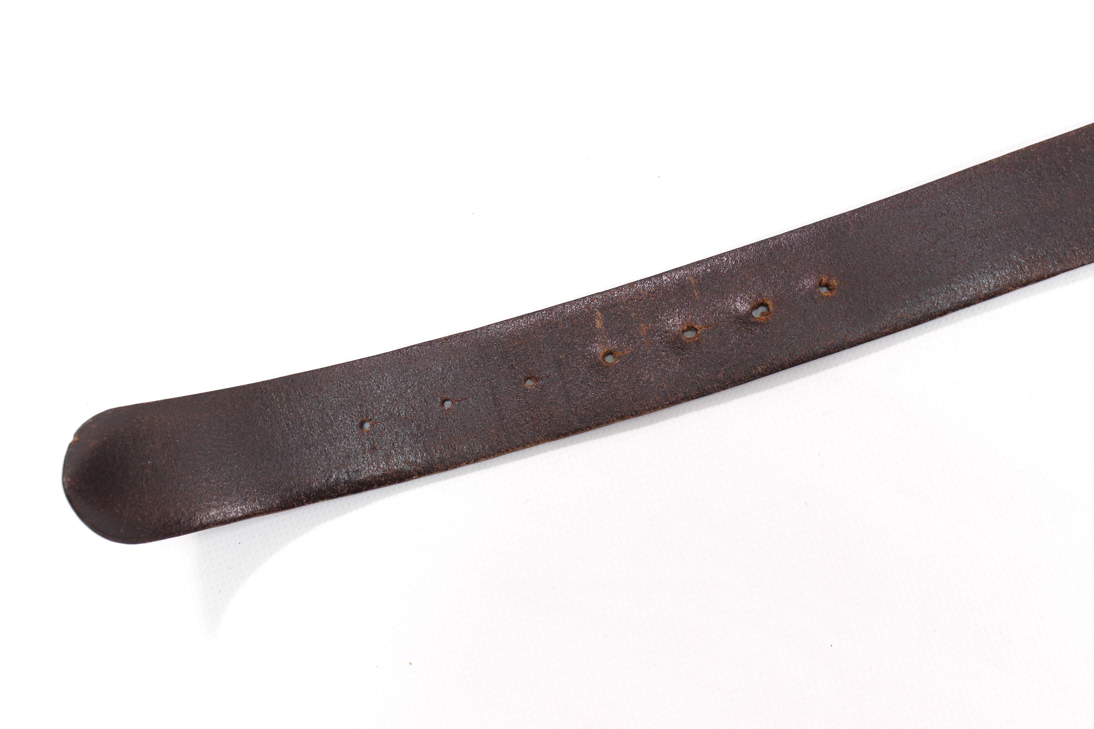 Versace 90S Leather Belt Vintage Size ONE SIZE - 9 Thumbnail