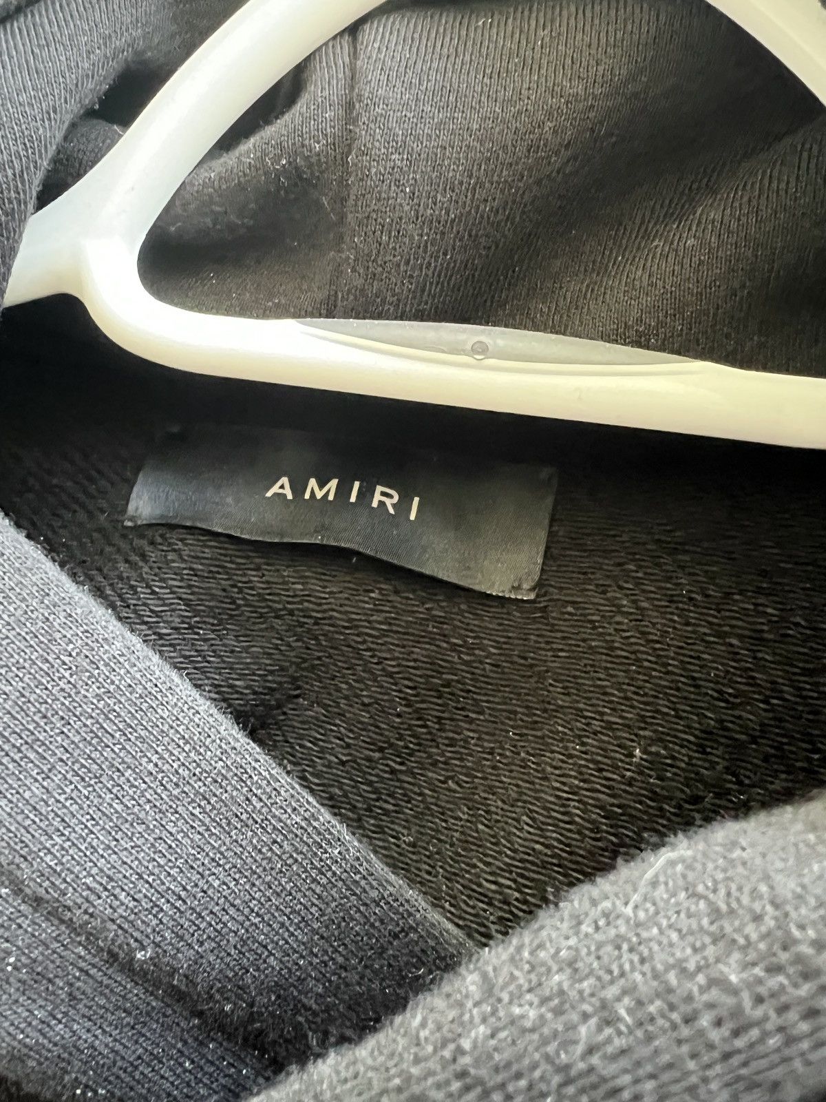 AMIRI BLACK PEGASUS SCRIPT HOODIE