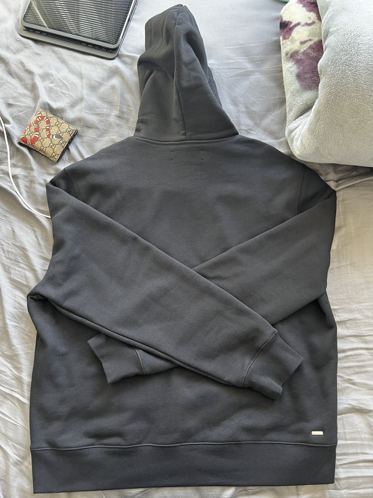 AMIRI BLACK PEGASUS SCRIPT HOODIE
