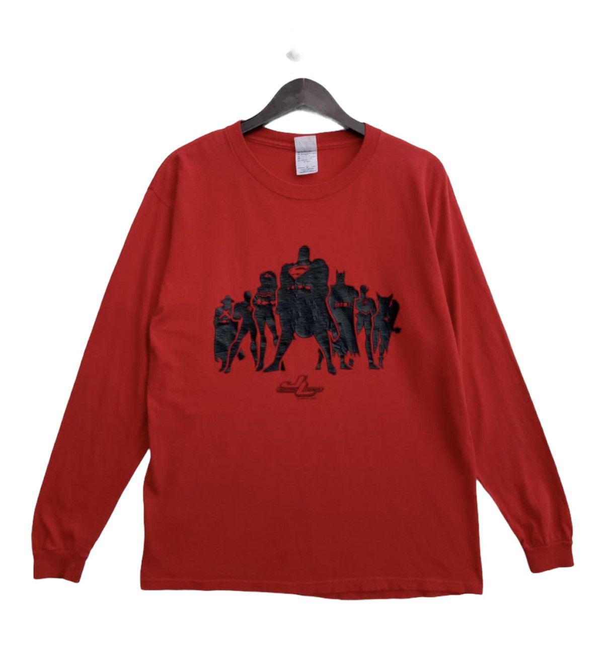 DC Comics VINTAGE JUSTICE LEAGUE superheroes Longsleeve 2002 shirt Size US M / EU 48-50 / 2 - 1 Thumbnail