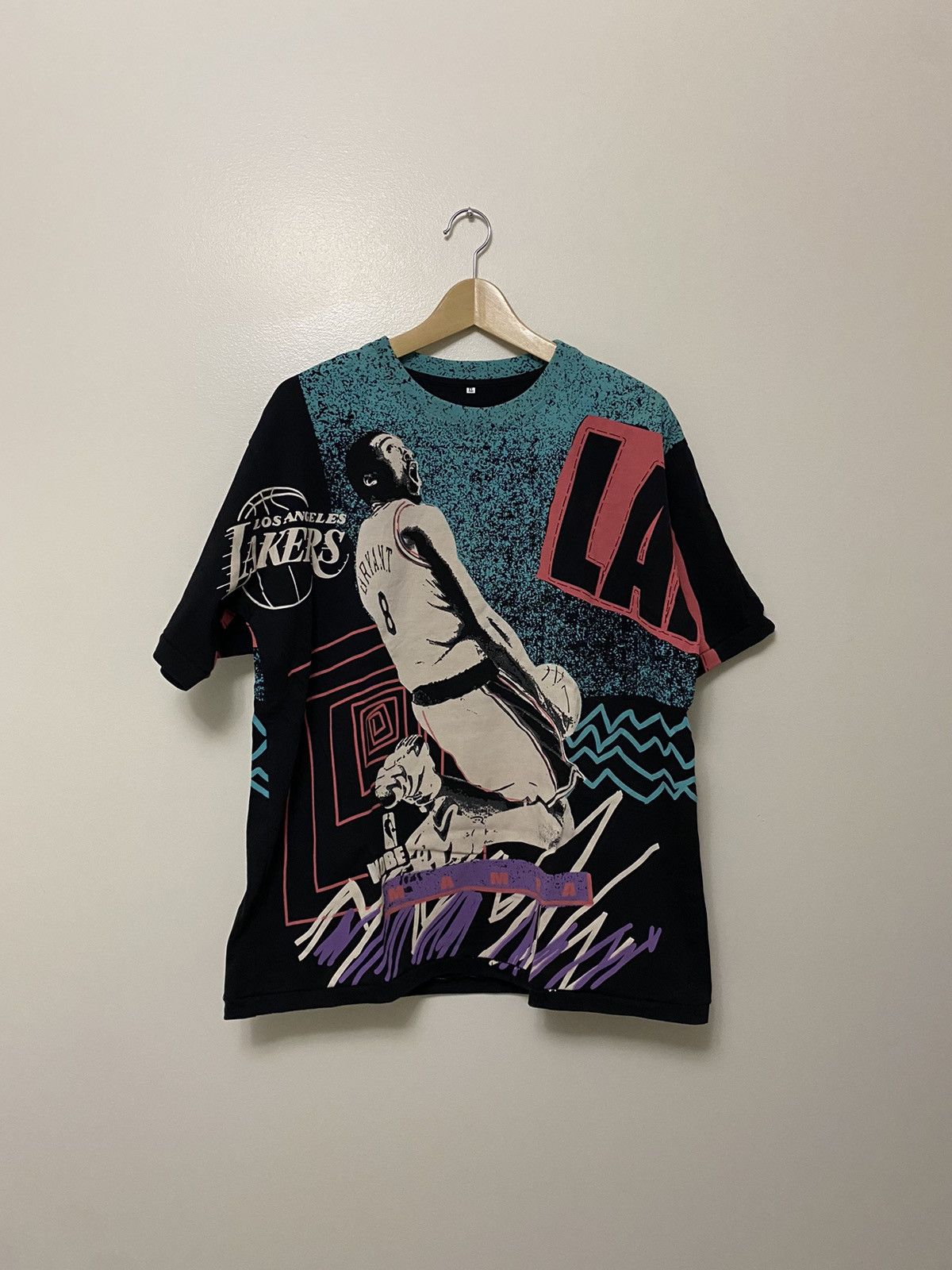 Nike × Rap Tees × Vintage Kobe Bryant AOP Double Sided T-shirt Modern Bootleg Size US XXL / EU 58 / 5 - 2 Thumbnail