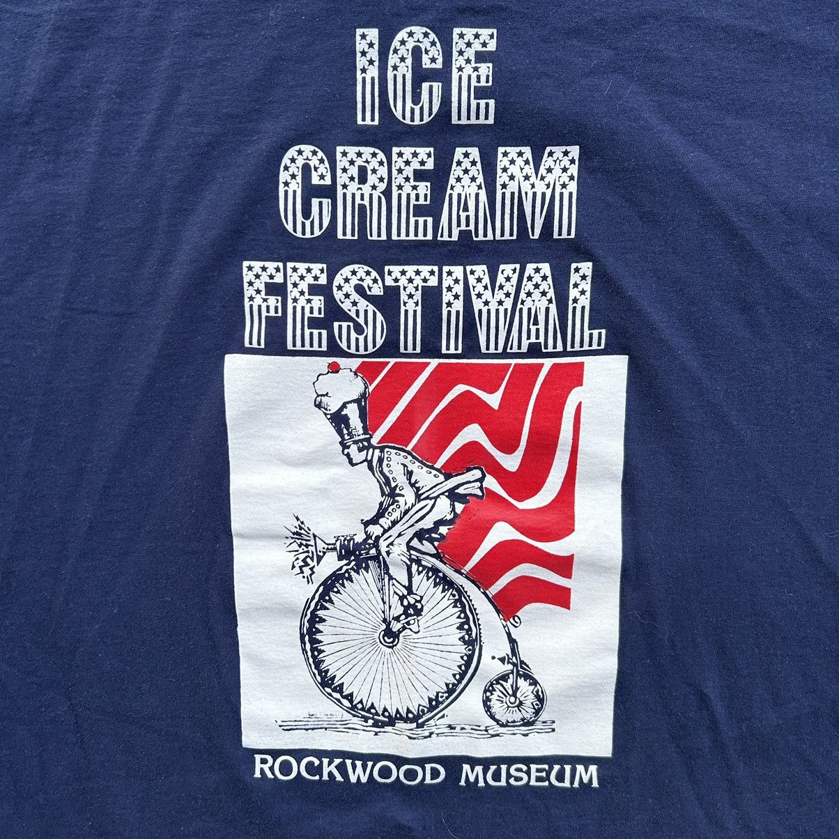 Vintage Vintage 90s Ice Cream Festival Graphic T Shirt Size US XL / EU 56 / 4 - 3 Thumbnail