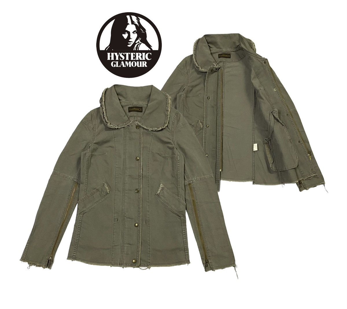 Hysteric Glamour × Japanese Brand Nice Design‼️Hysteric Glamour Parka Jacket Size US S / EU 44-46 / 1 - 1 Thumbnail