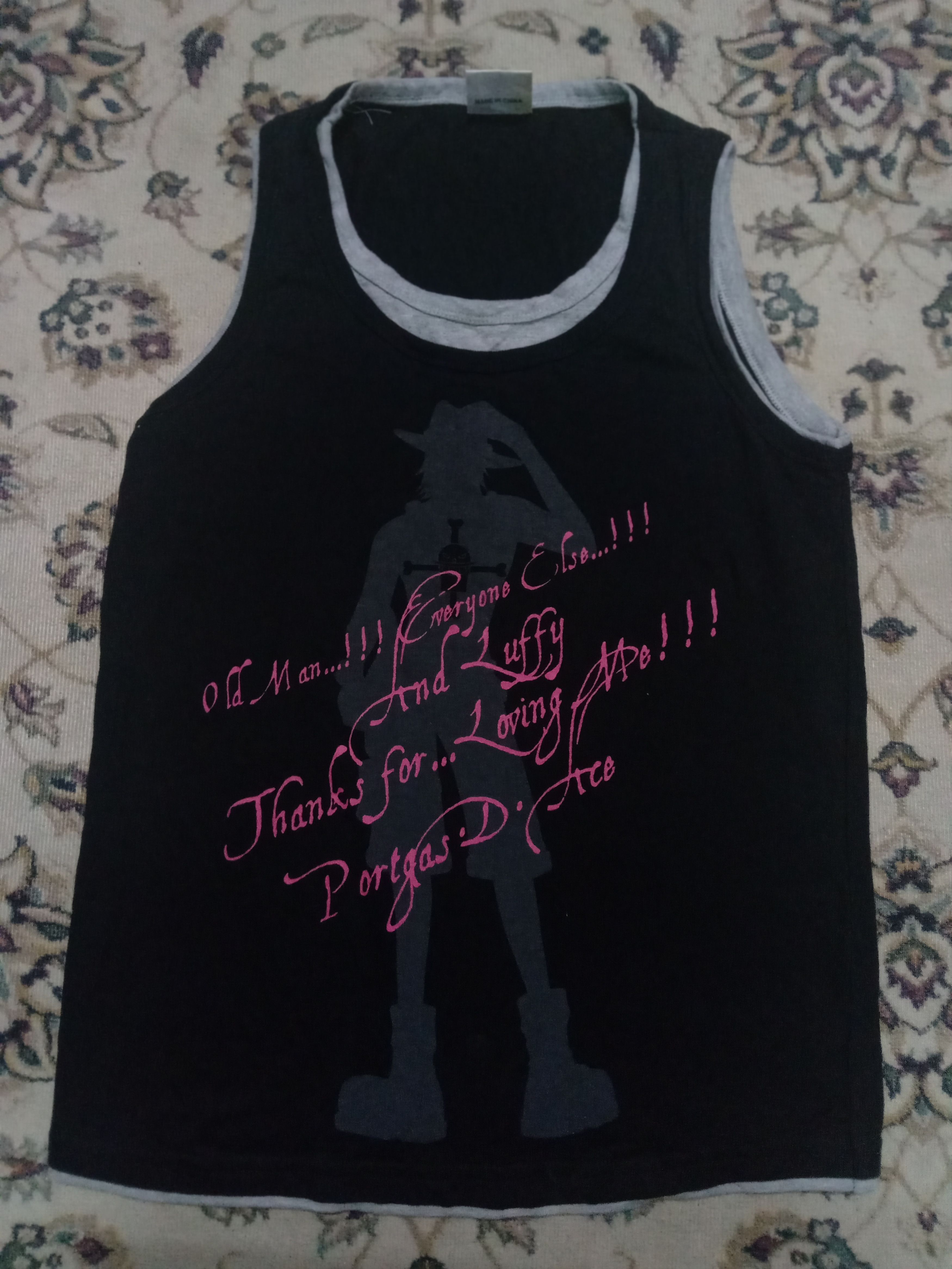 Anime × Cartoon Network × One Piece Rare anime One Piece tank tops Naruto Dragonball Size US S / EU 44-46 / 1 - 1 Thumbnail