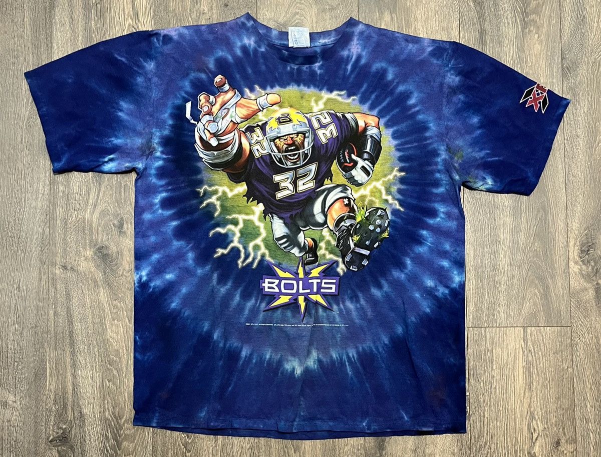 Liquid Blue × NFL × Vintage Vintage 2001 XFL Birmingham Thunderbolt’s Tee Size US XL / EU 56 / 4 - 1 Thumbnail