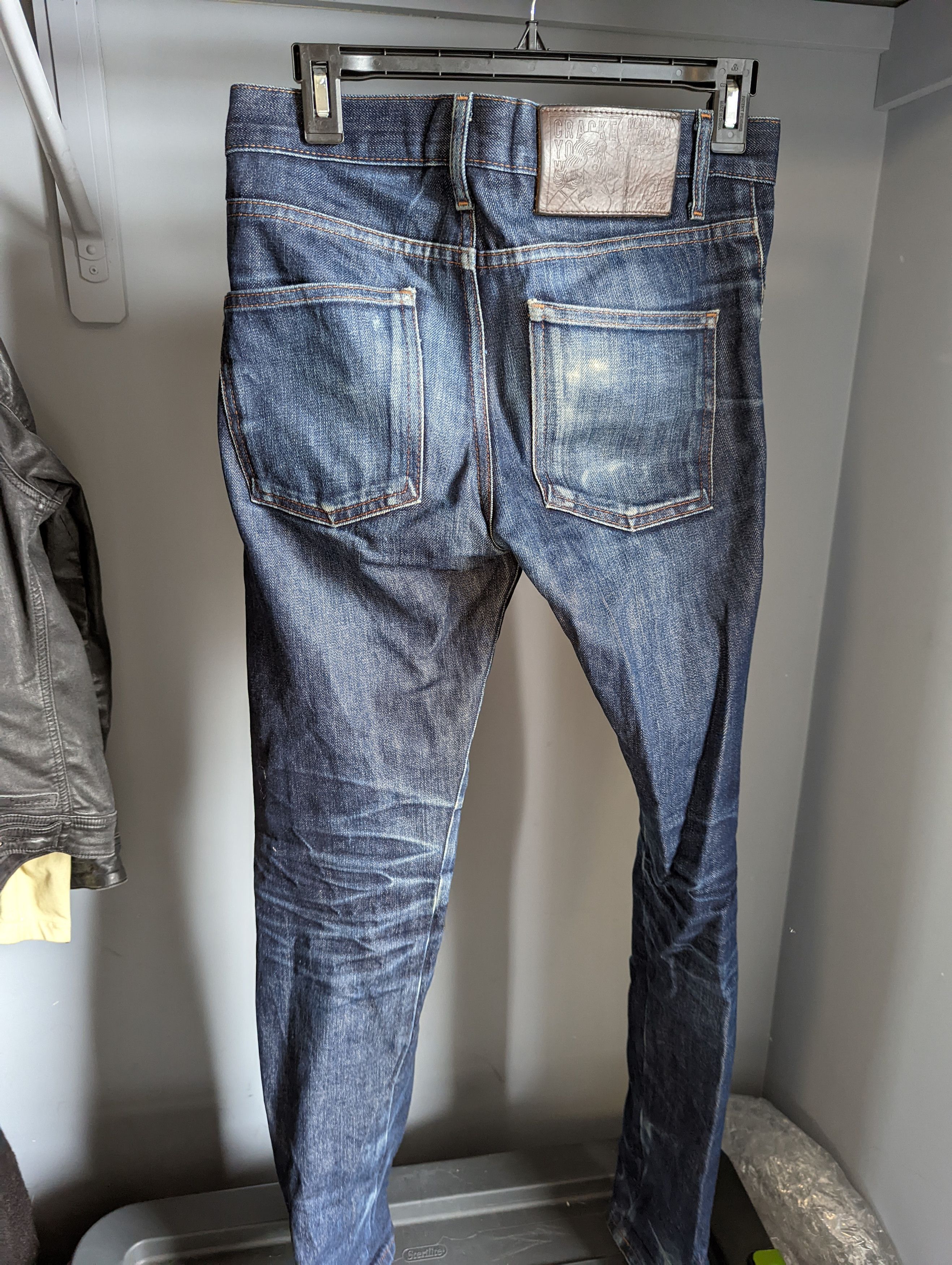 Naked & Famous Skinny Guy- Cracker Your Wardrobe World Tour Denim Size US 29 - 2 Thumbnail