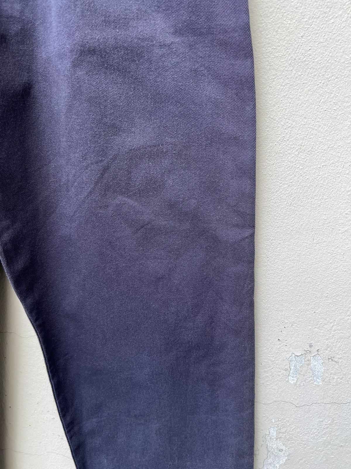 Comme des Garcons Homme × Comme des Garcons Homme Plus Vintage 2007 CDGHP Evergreen Sun Fade Navy Baggy Work Pant Size US 33 - 13 Thumbnail