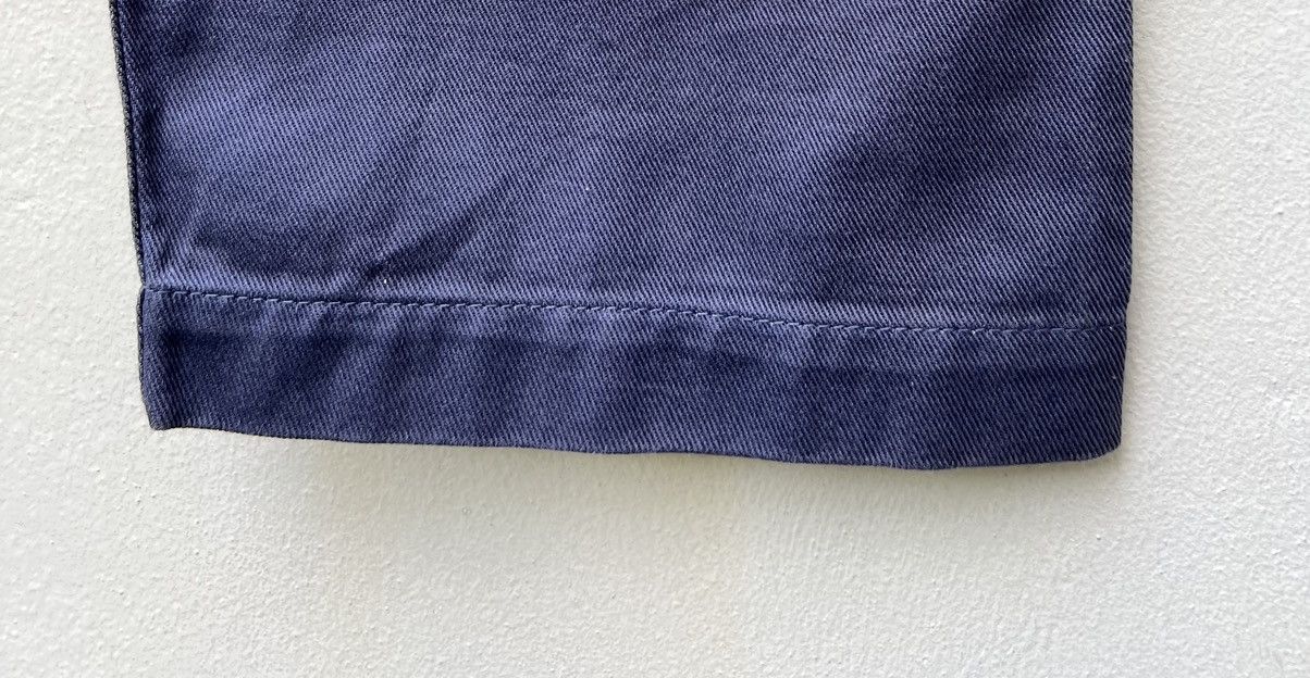 Comme des Garcons Homme × Comme des Garcons Homme Plus Vintage 2007 CDGHP Evergreen Sun Fade Navy Baggy Work Pant Size US 33 - 14 Thumbnail