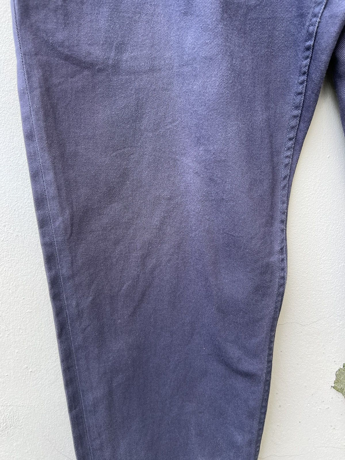 Comme des Garcons Homme × Comme des Garcons Homme Plus Vintage 2007 CDGHP Evergreen Sun Fade Navy Baggy Work Pant Size US 33 - 5 Thumbnail