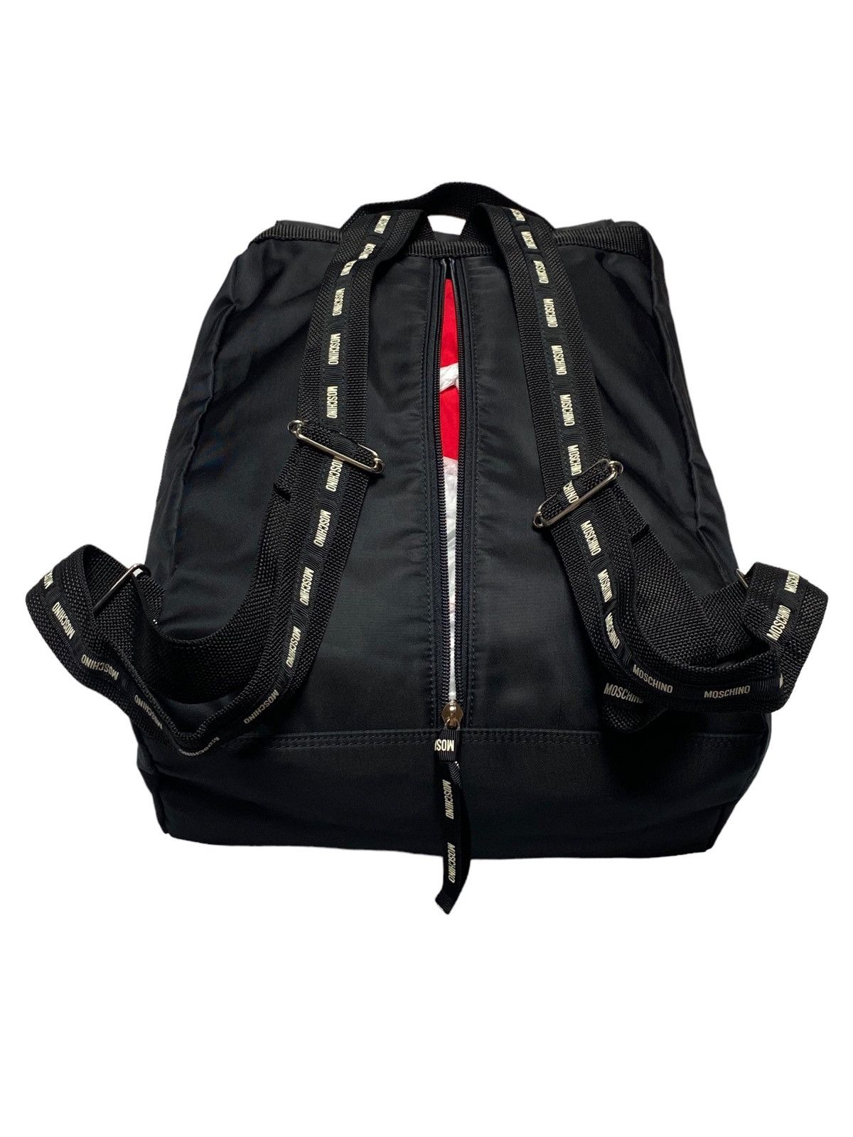 Moschino Nice Design‼️Moschino Backpack Status Symbol Logo Peace Size ONE SIZE - 17 Thumbnail