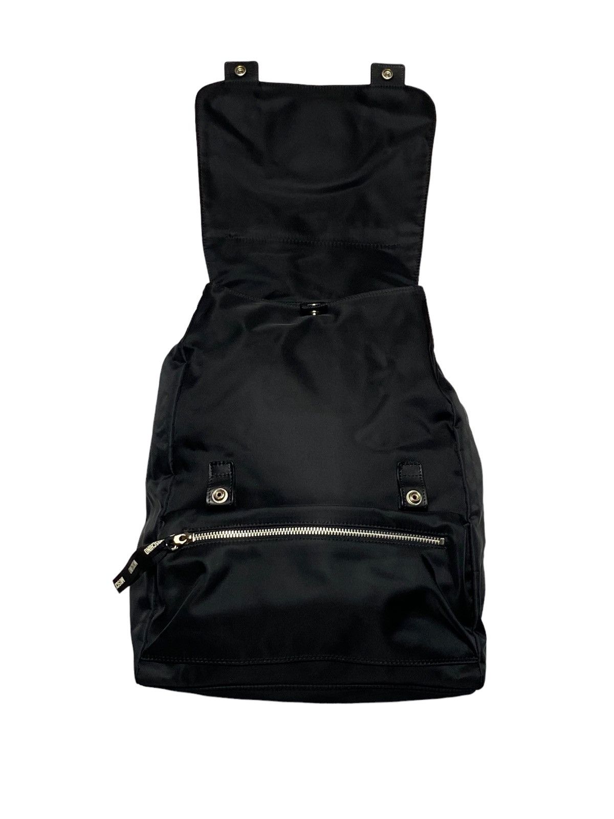 Moschino Nice Design‼️Moschino Backpack Status Symbol Logo Peace Size ONE SIZE - 18 Thumbnail