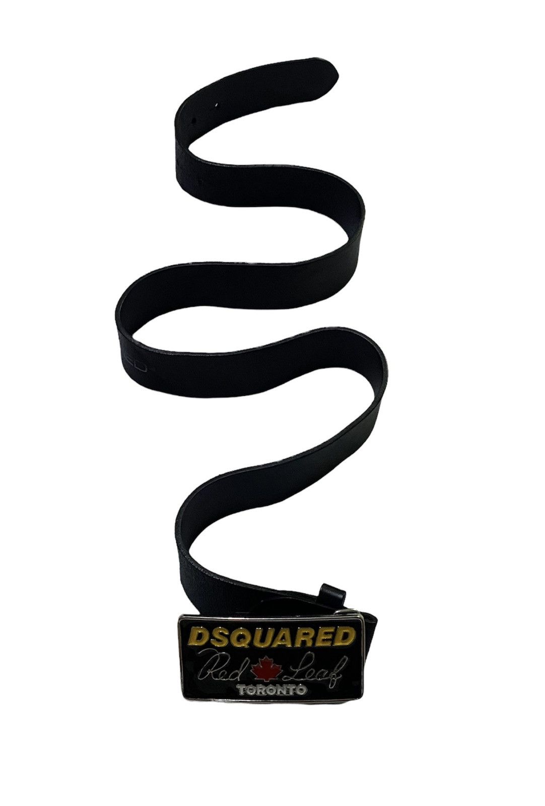 Dsquared2 Dsquared2 Born In Canada Leather Belt Size ONE SIZE - 3 Thumbnail