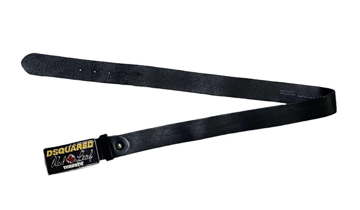 Dsquared2 Dsquared2 Born In Canada Leather Belt Size ONE SIZE - 14 Thumbnail