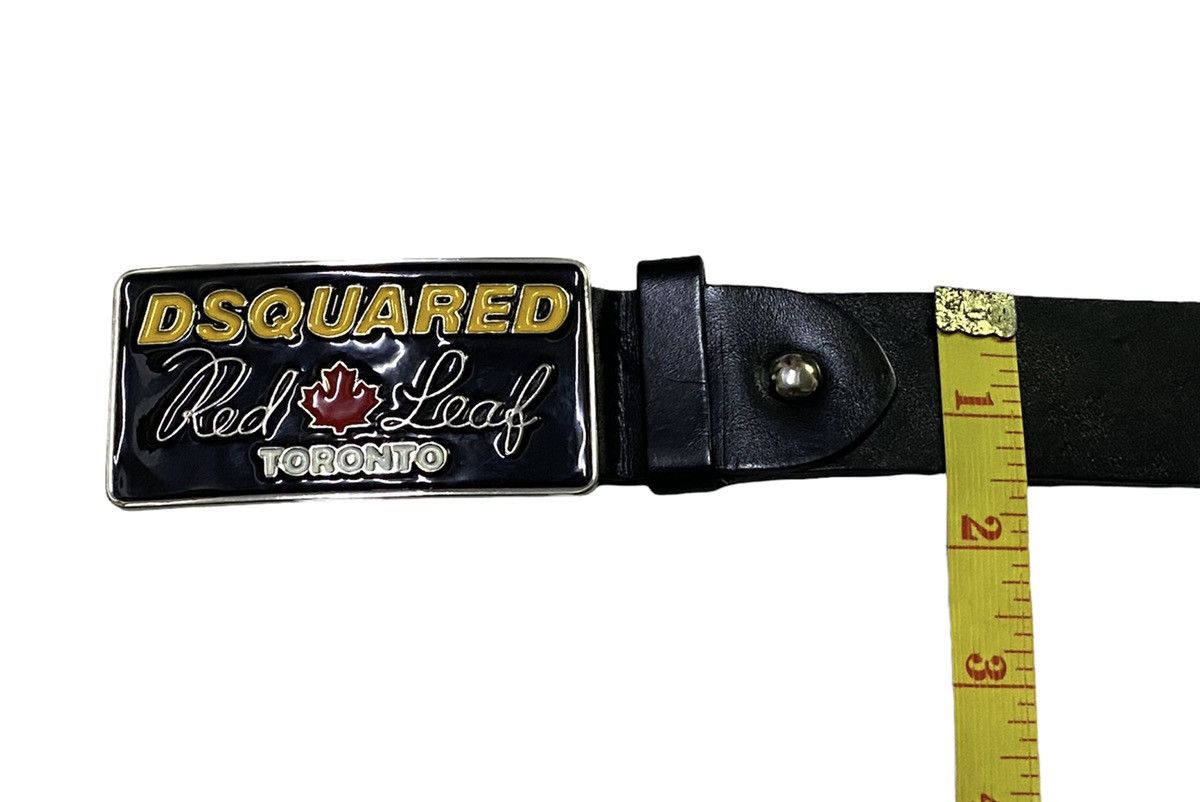 Dsquared2 Dsquared2 Born In Canada Leather Belt Size ONE SIZE - 7 Thumbnail