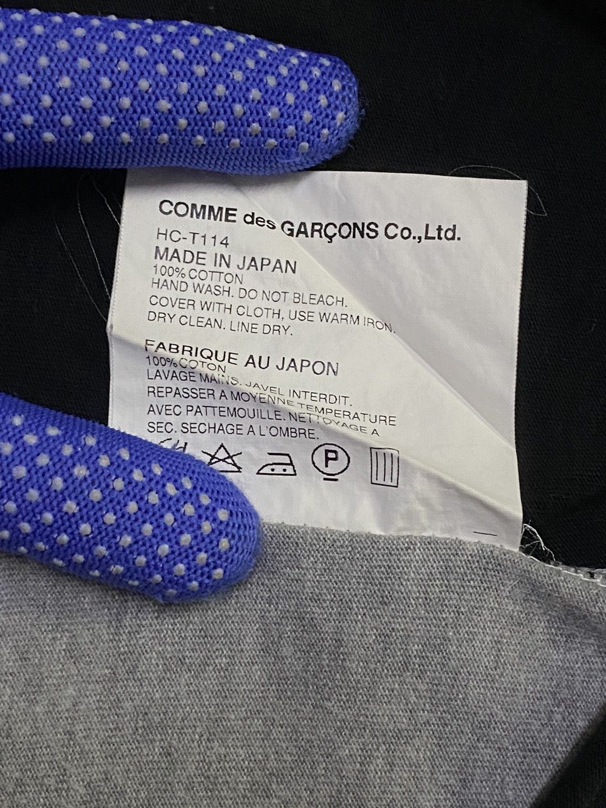 Comme des Garcons Comme des Garçons Homme Split Colur Design Size US M / EU 48-50 / 2 - 11 Thumbnail