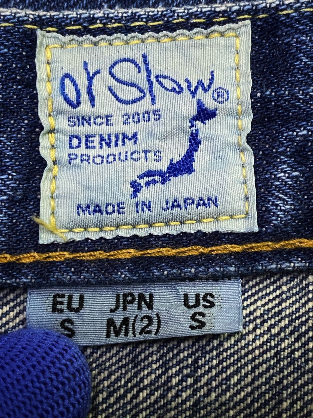 Japanese Brand × Orslow ORSLOW 2005 DENIM JEANS Size US 30 / EU 46 - 11 Thumbnail